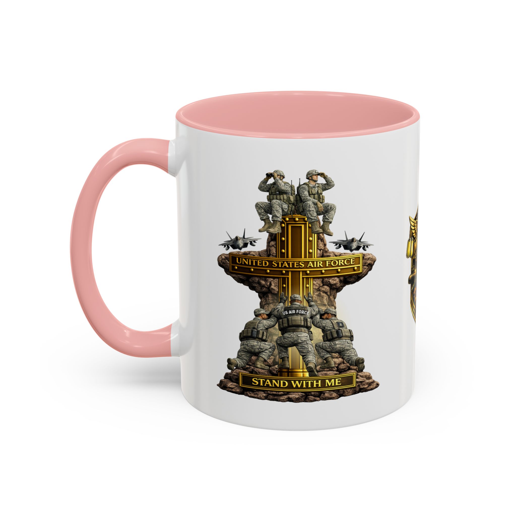 United States Air Force Mug | Militar-E Force Stand With Me Military Coffee Mug - Image 13