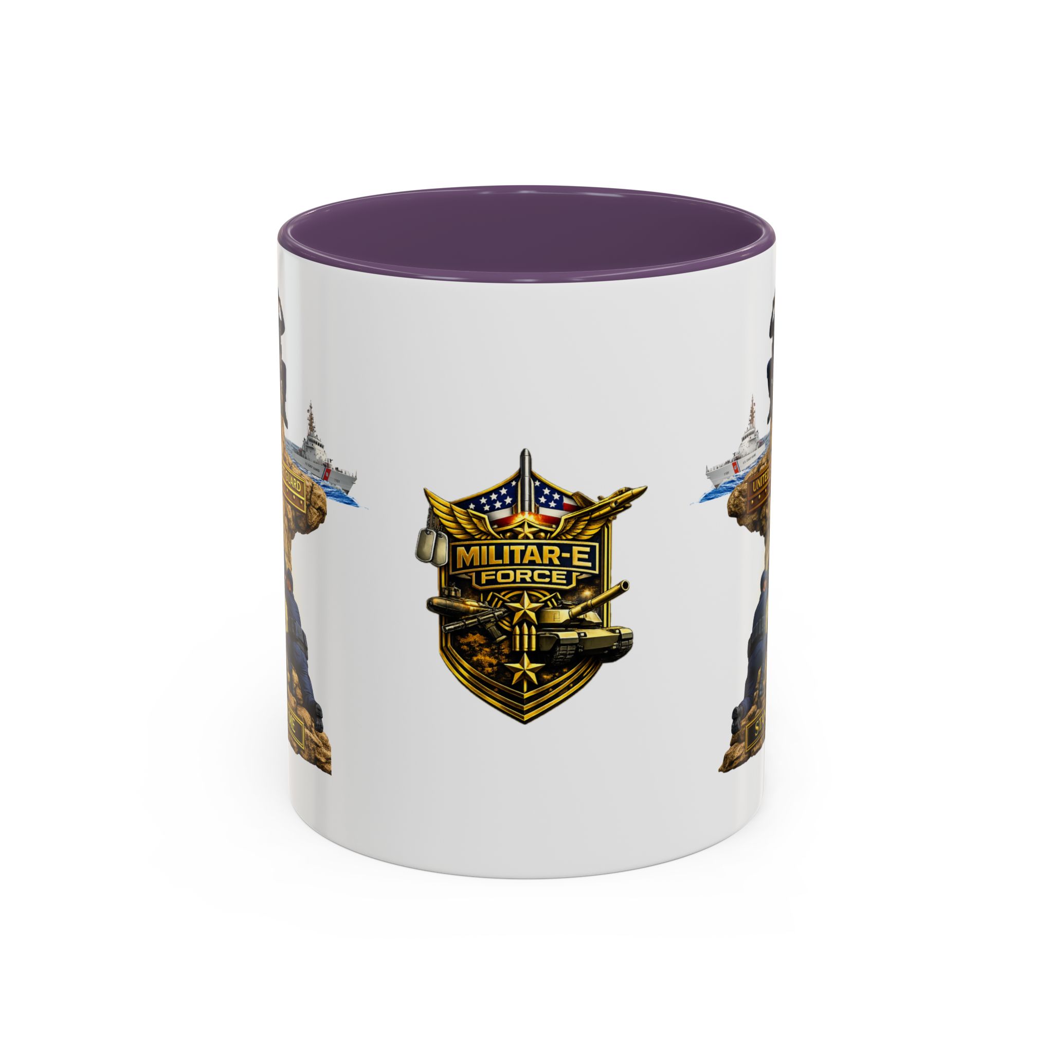 United States Coast Guard Mug | Militar-E Force Stand With Me Military Coffee Mug - Image 76