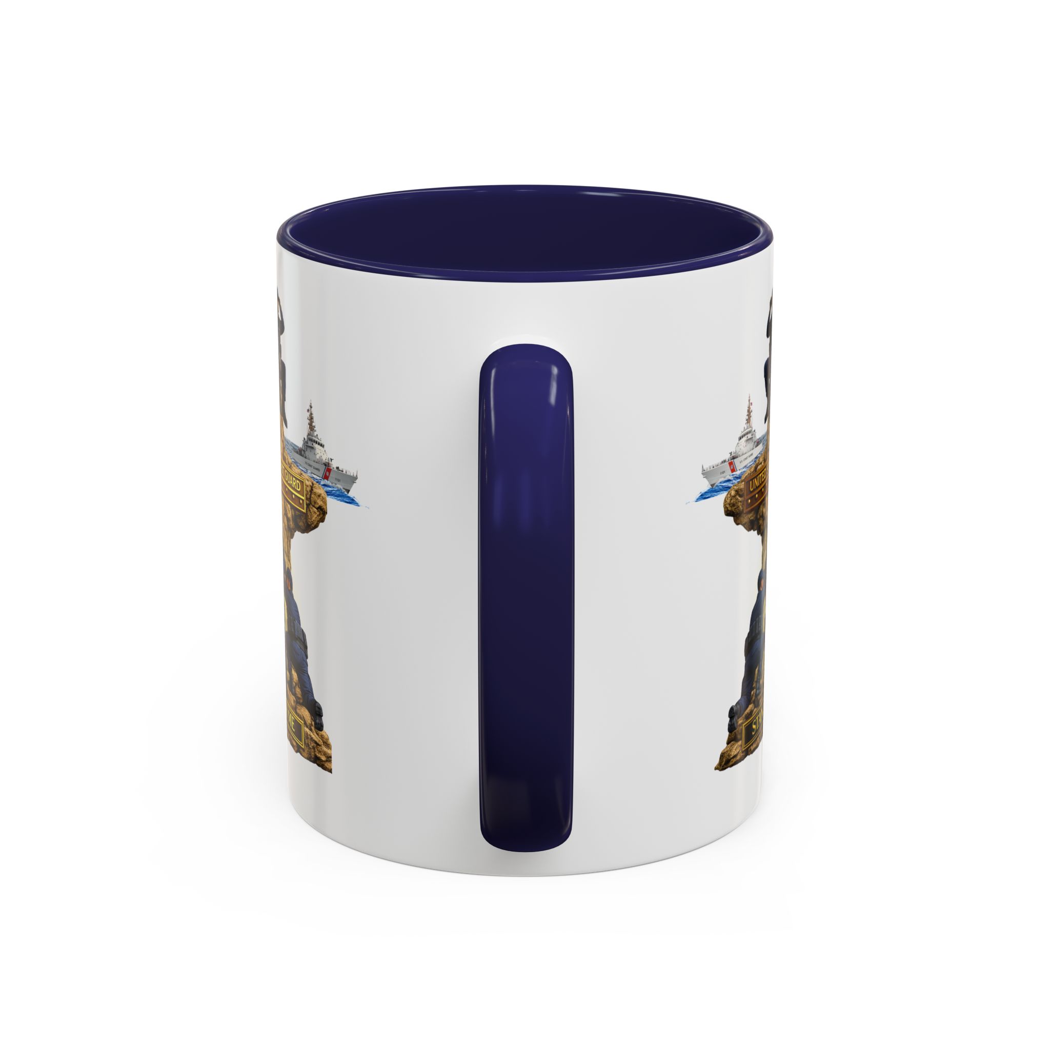 United States Coast Guard Mug | Militar-E Force Stand With Me Military Coffee Mug - Image 9