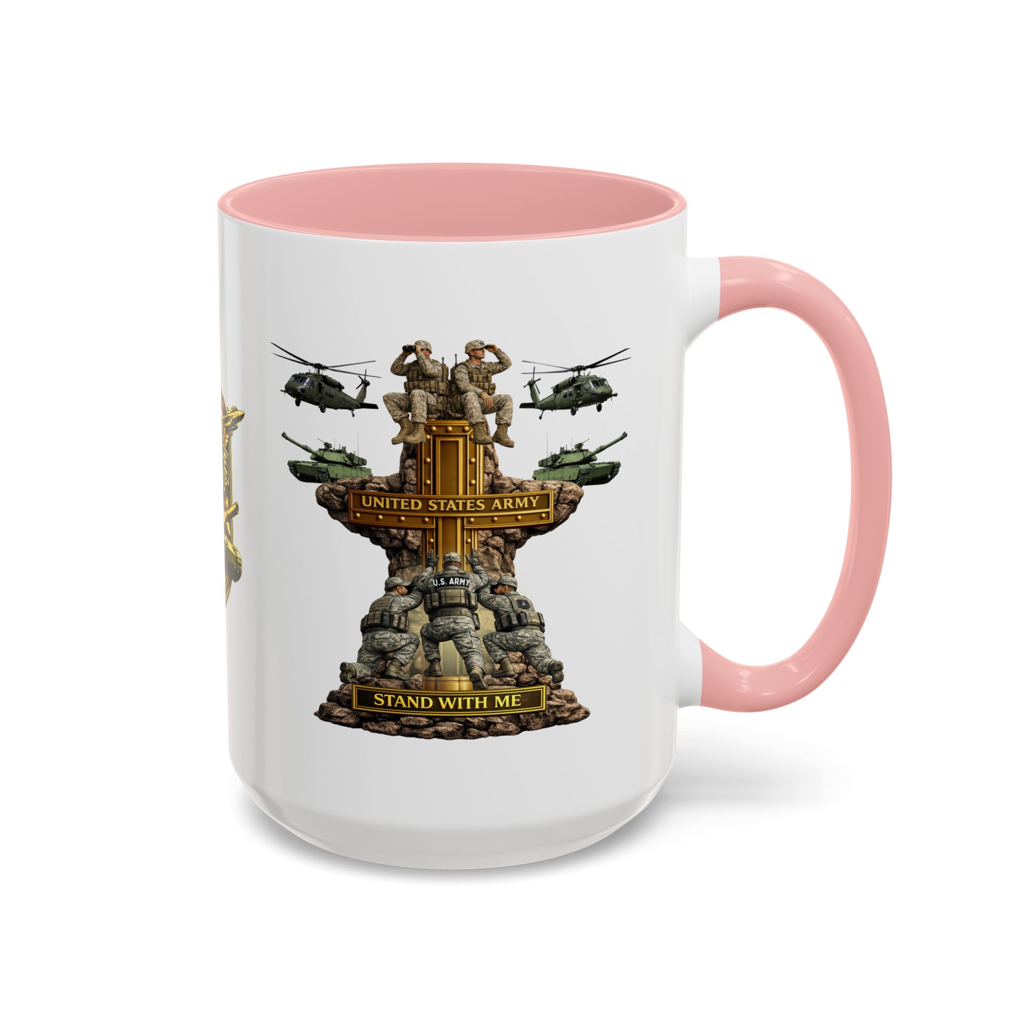 United States Army Mug | Militar-E Force Stand With Me Military Coffee Mug - Image 19