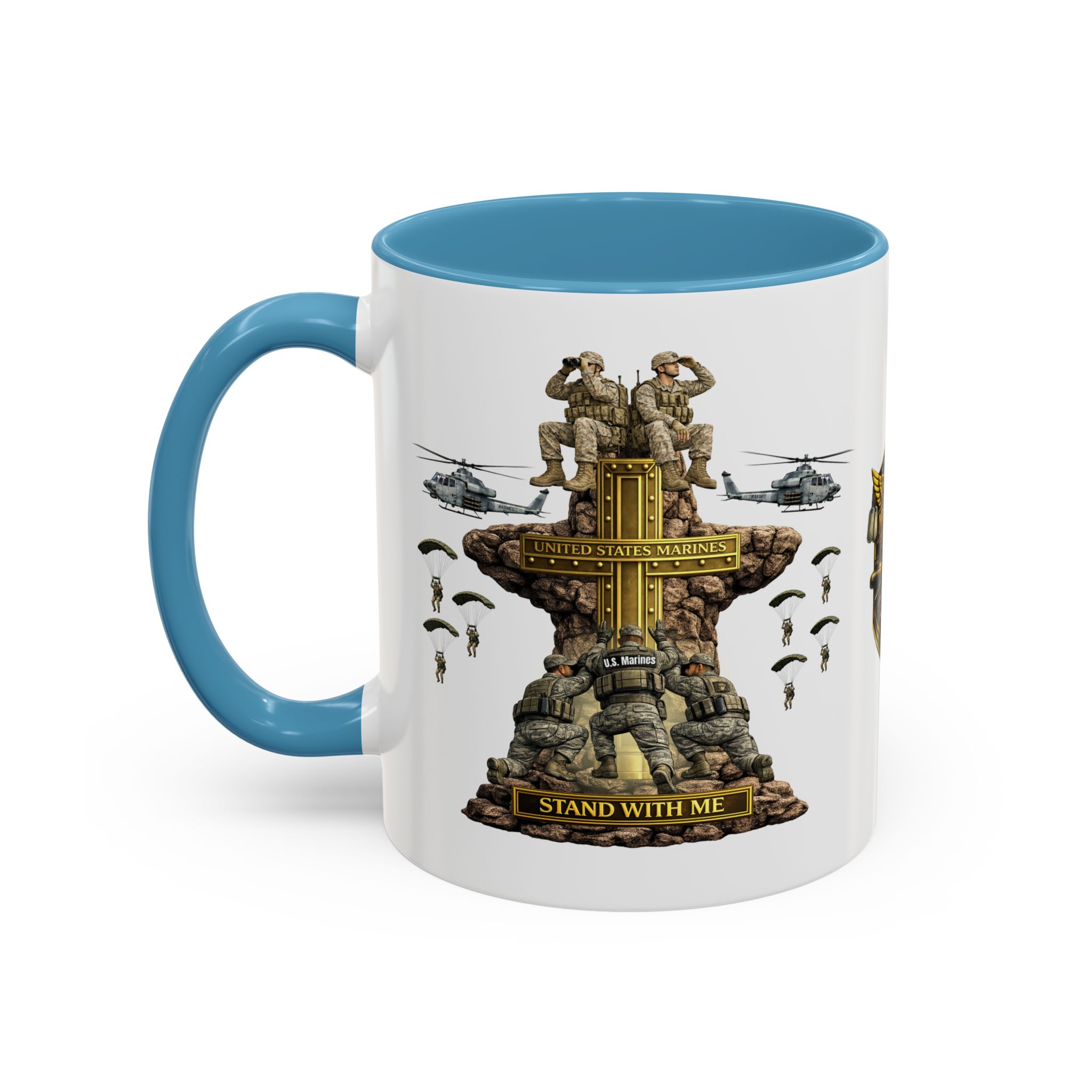 United States Marines Mug | Militar-E Force Stand With Me Military Coffee Mug - Image 58