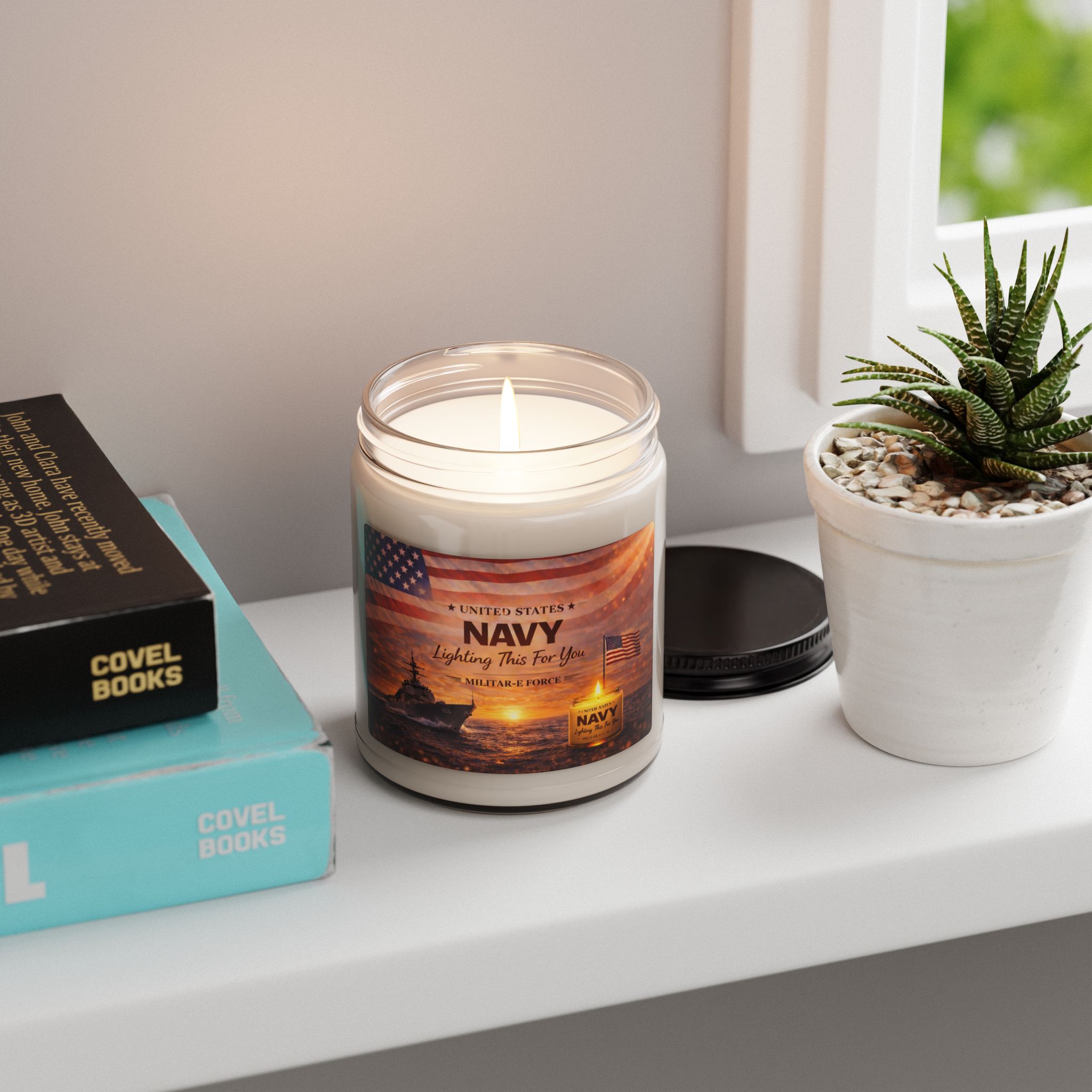 United States Navy Soy Candle | Militar-E Force Military Candle - Image 39