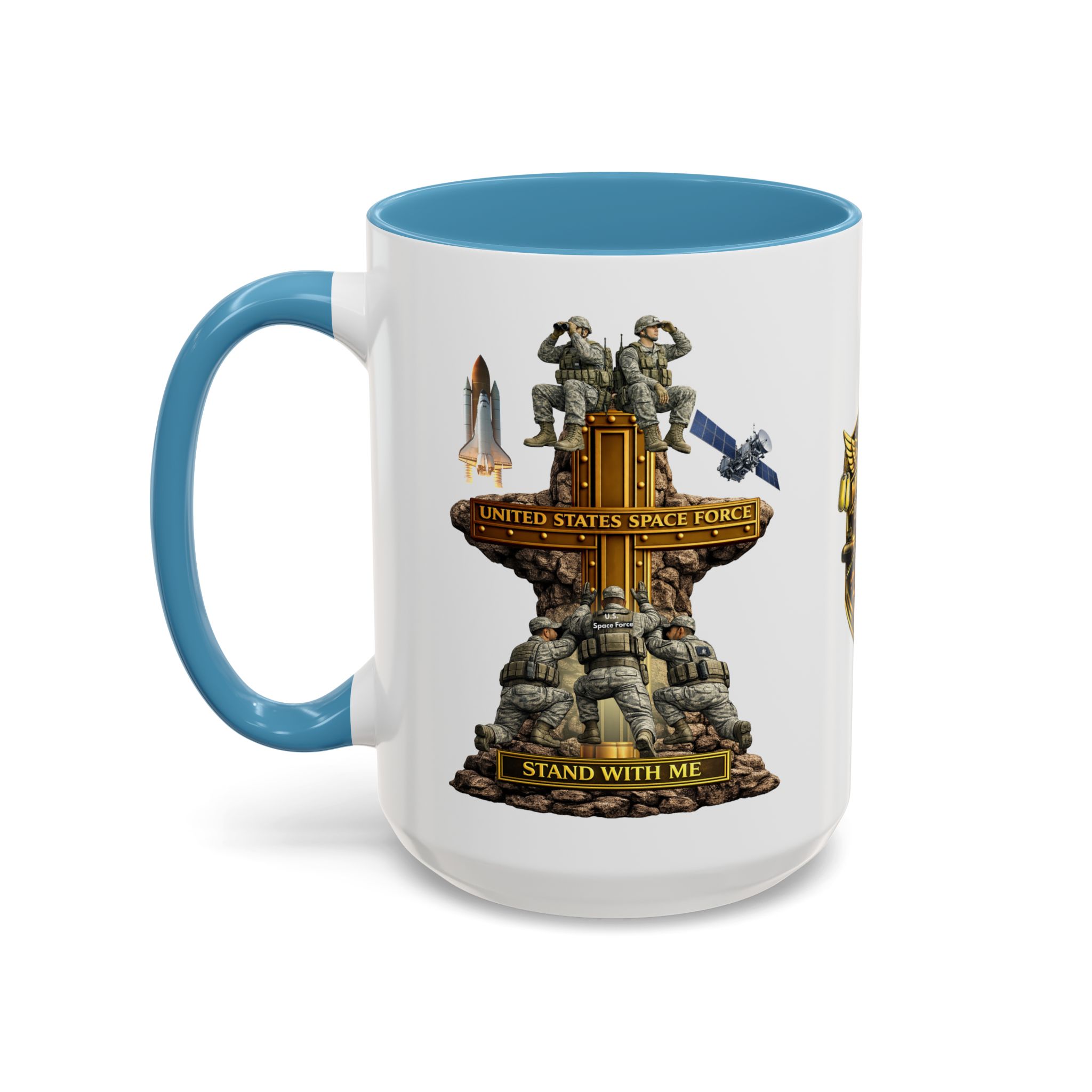 United States Space Force Mug | Militar-E Force Stand With Me Military Coffee Mug - Image 48