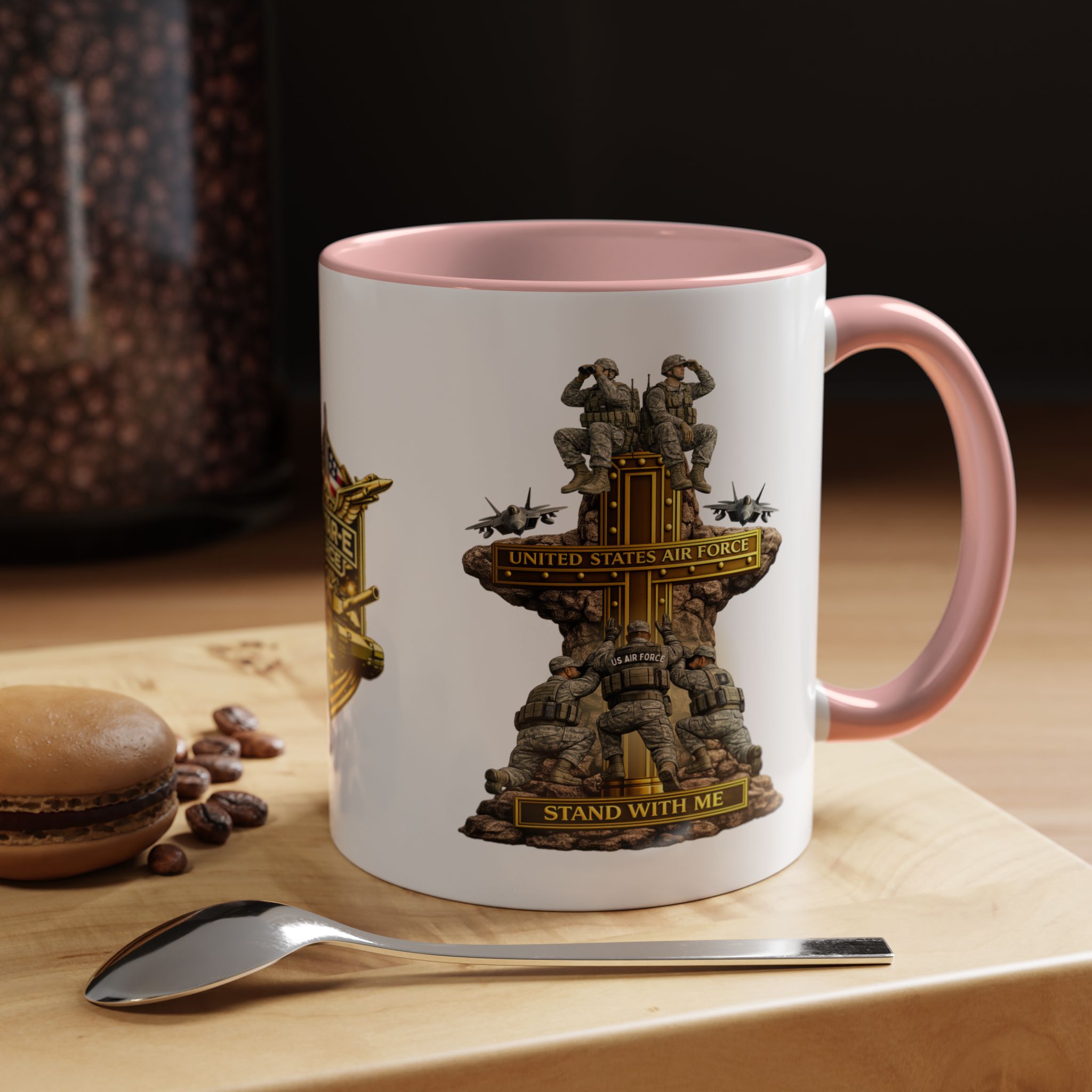 United States Air Force Mug | Militar-E Force Stand With Me Military Coffee Mug - Image 15