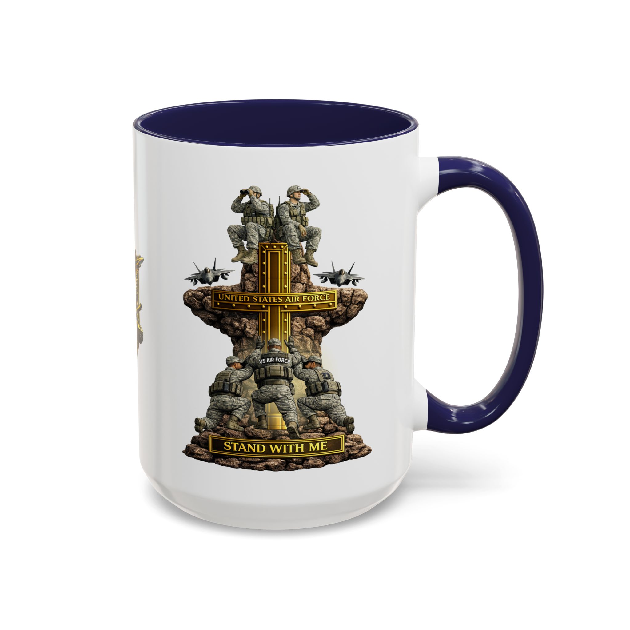 United States Air Force Mug | Militar-E Force Stand With Me Military Coffee Mug - Image 22