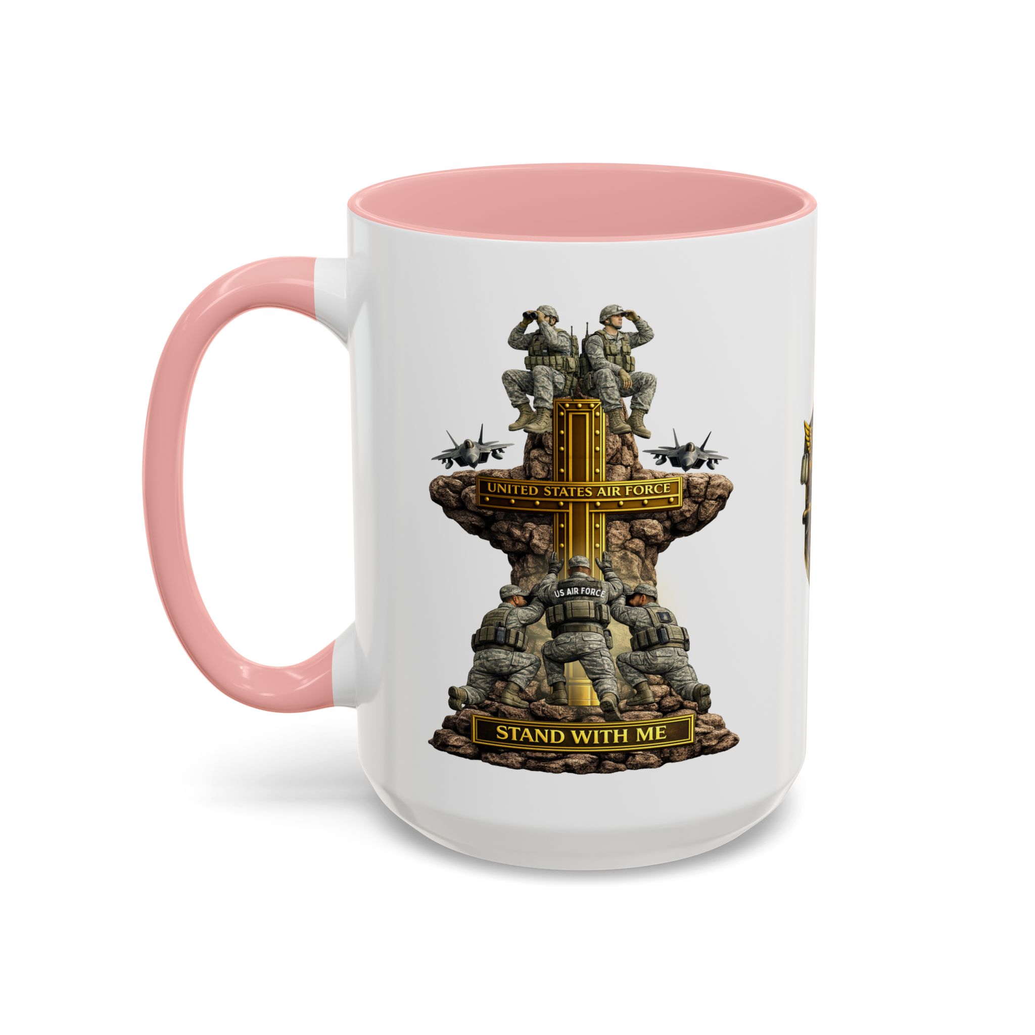 United States Air Force Mug | Militar-E Force Stand With Me Military Coffee Mug - Image 28