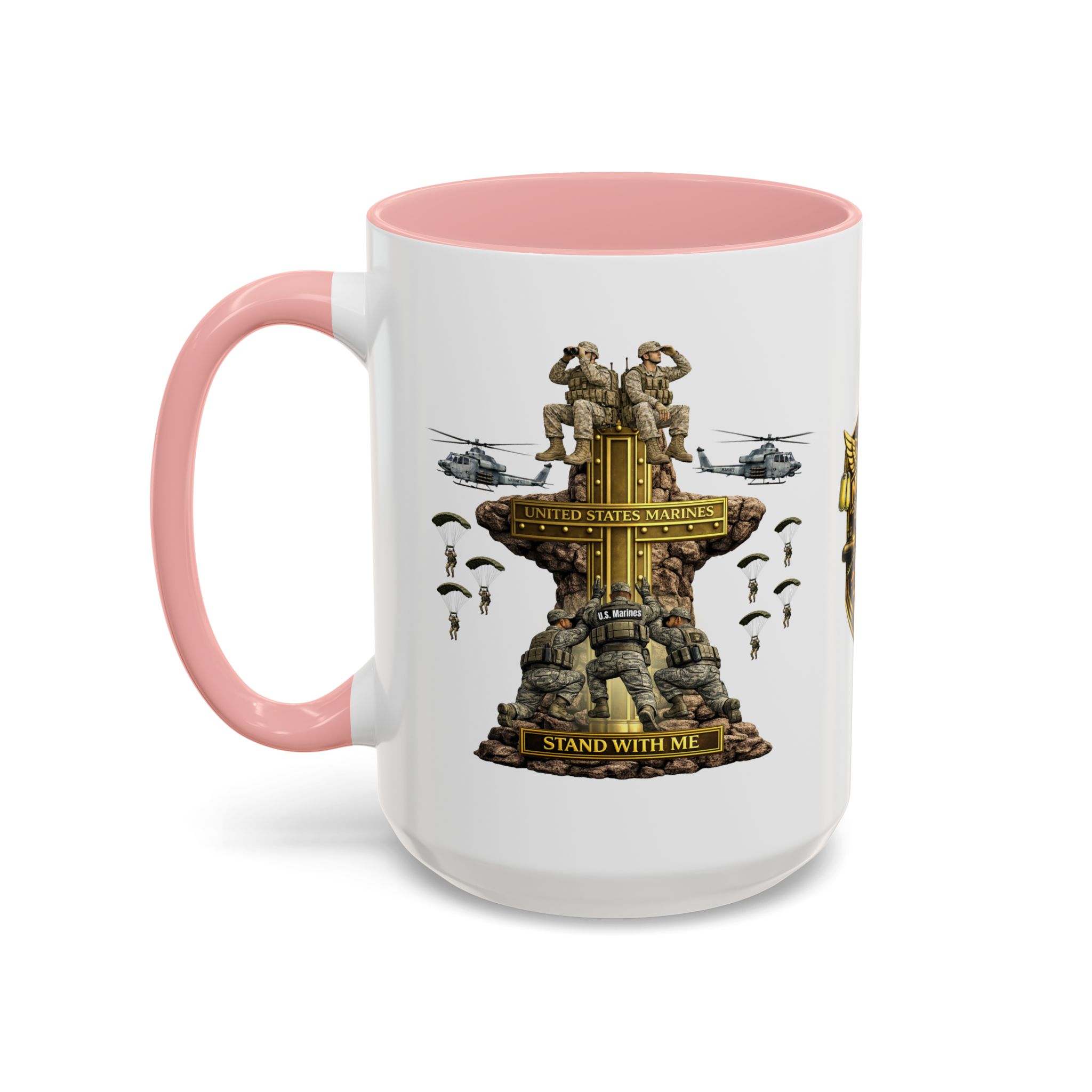 United States Marines Mug | Militar-E Force Stand With Me Military Coffee Mug - Image 28