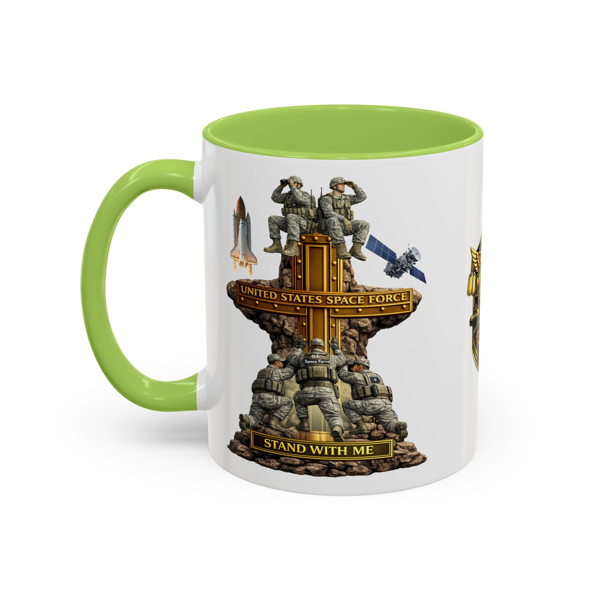 United States Space Force Mug | Militar-E Force Stand With Me Military Coffee Mug - Image 53