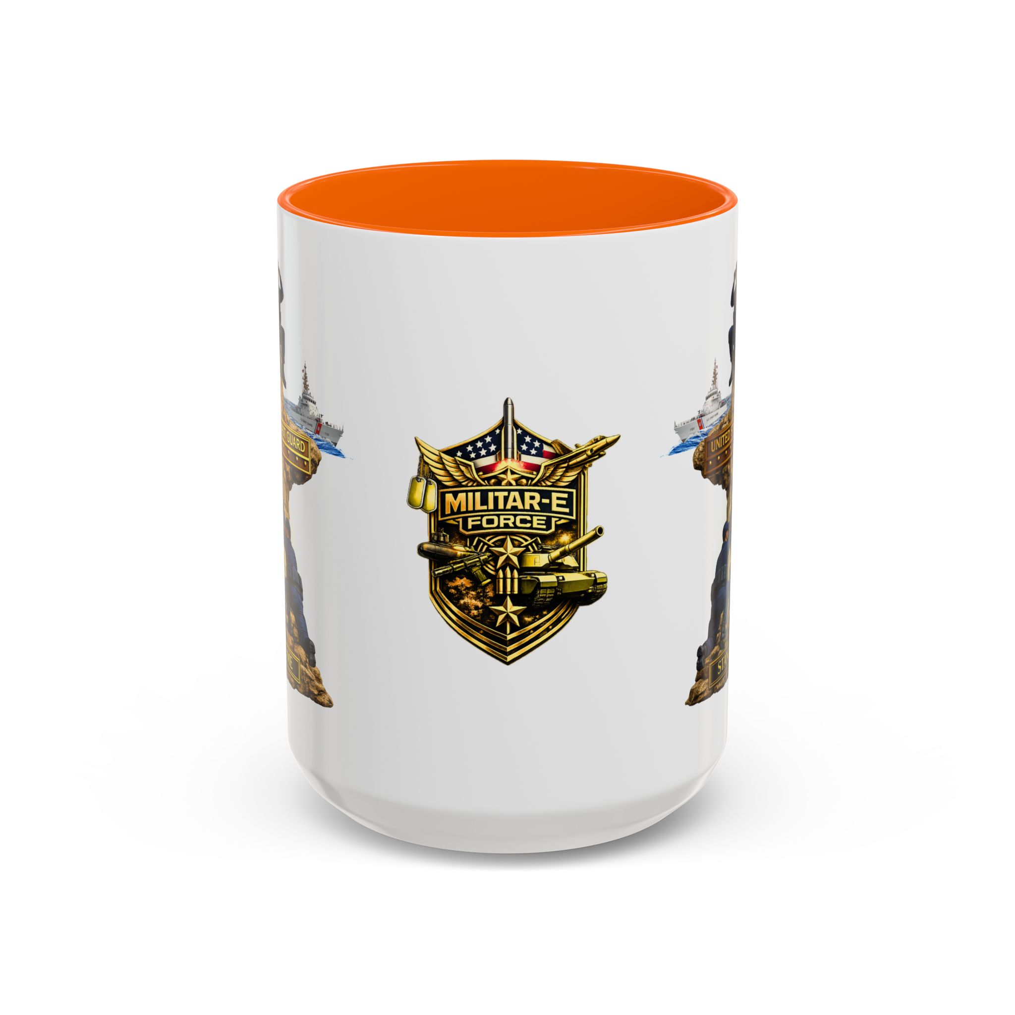 United States Coast Guard Mug | Militar-E Force Stand With Me Military Coffee Mug - Image 41