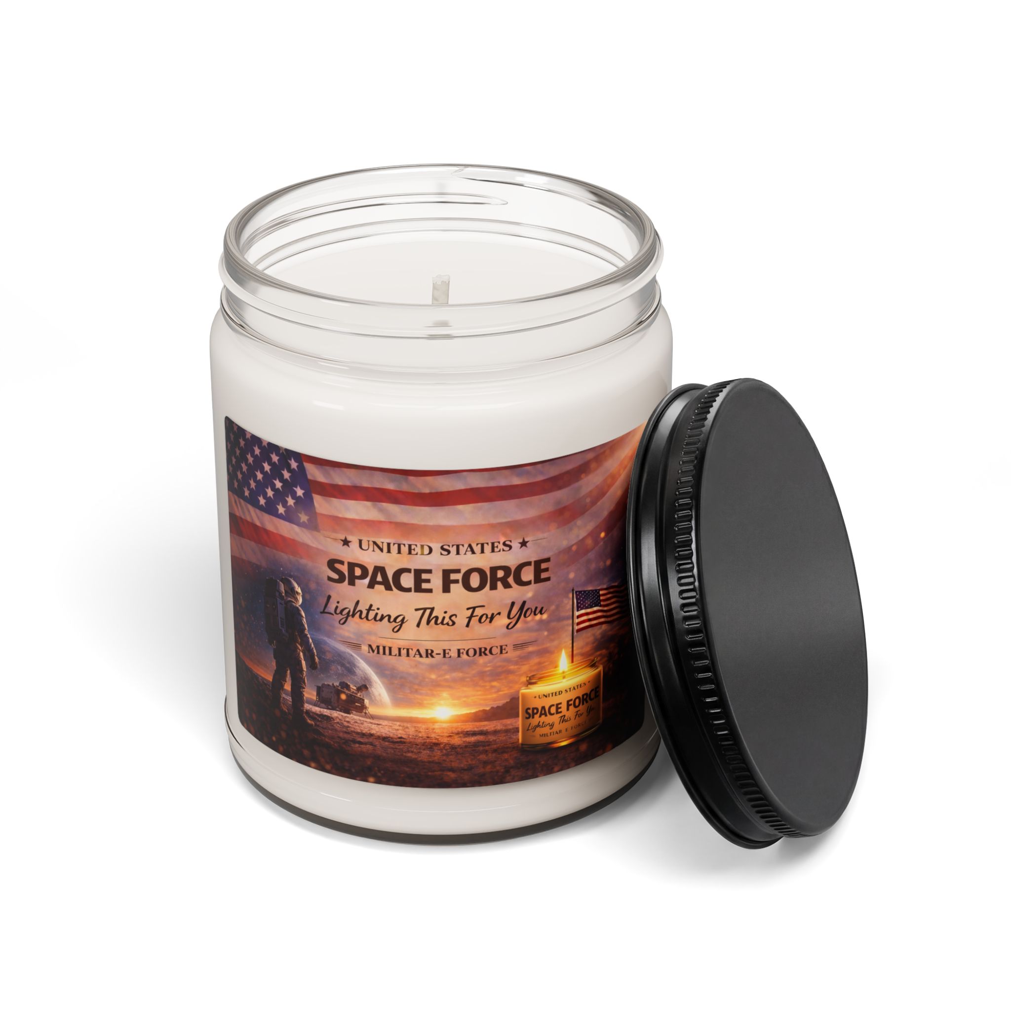 United States Space Force Soy Candle | Militar-E Force Military Candle - Image 27