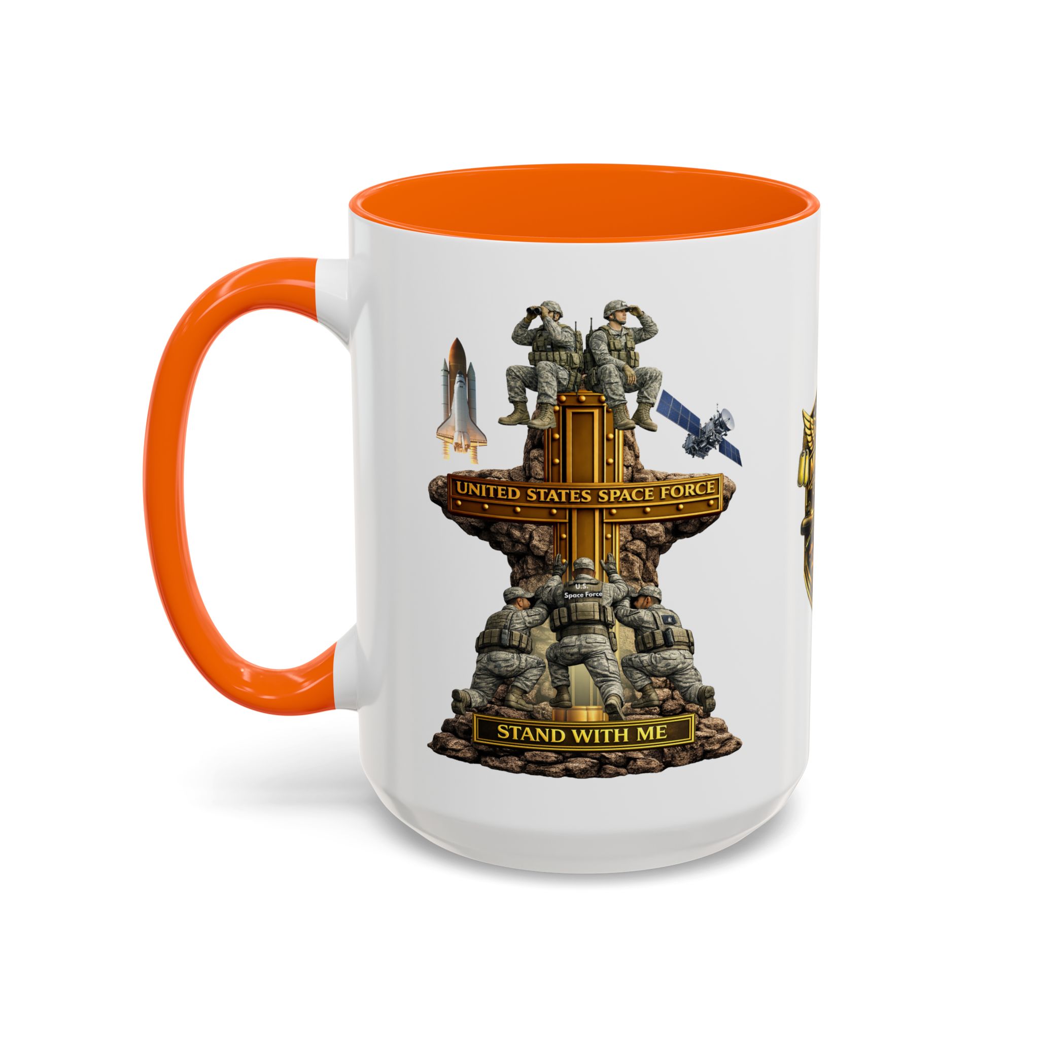 United States Space Force Mug | Militar-E Force Stand With Me Military Coffee Mug - Image 43