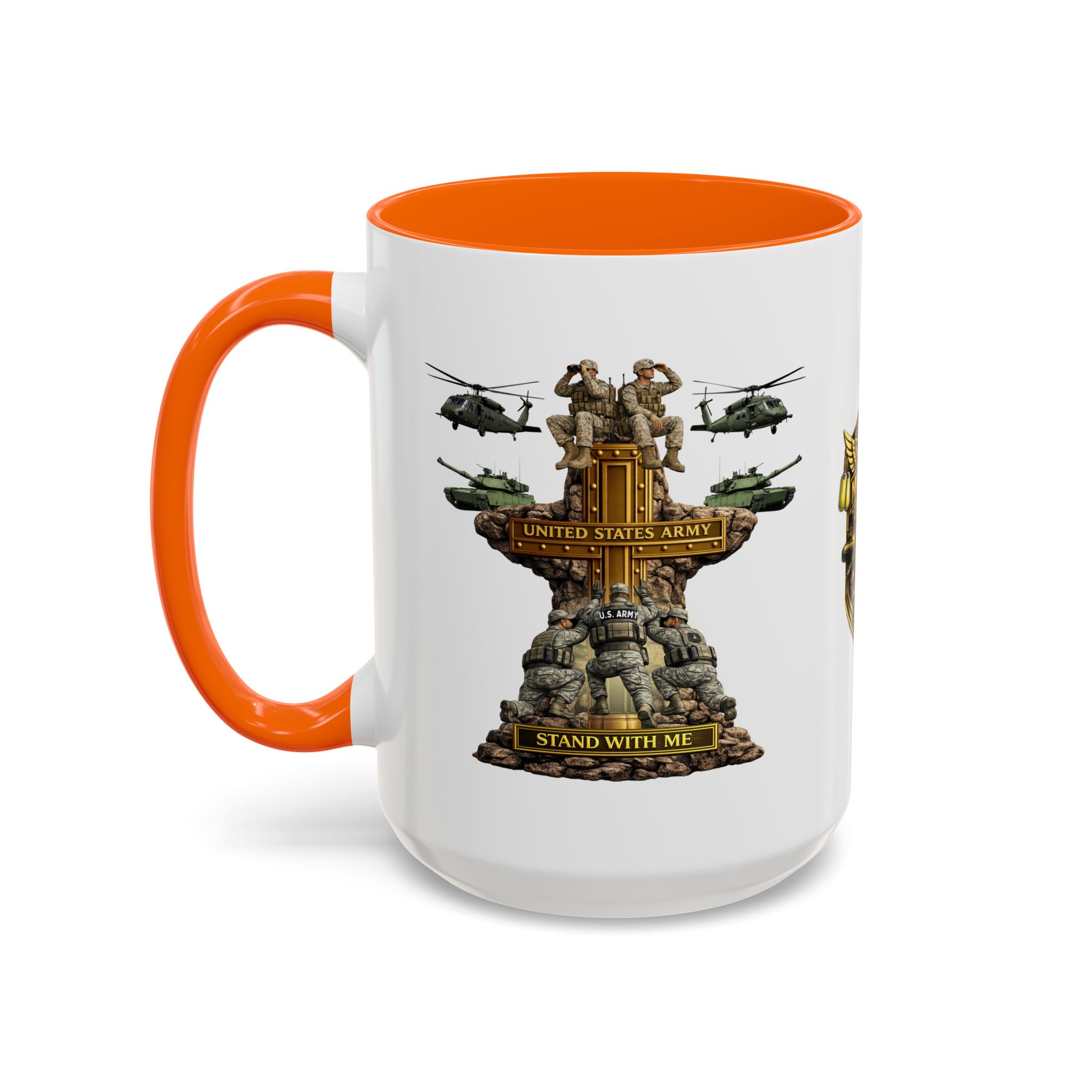United States Army Mug | Militar-E Force Stand With Me Military Coffee Mug - Image 25