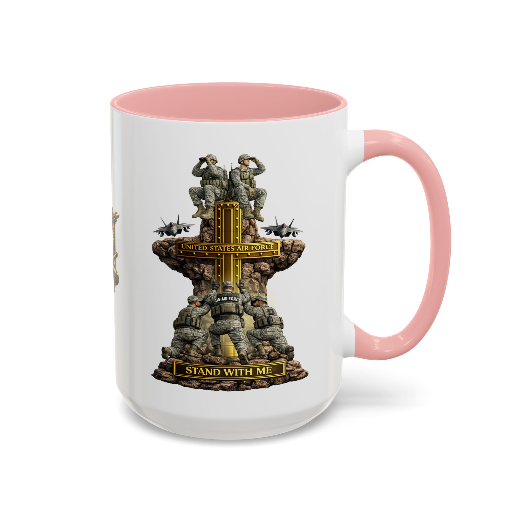 United States Air Force Mug | Militar-E Force Stand With Me Military Coffee Mug - Image 27
