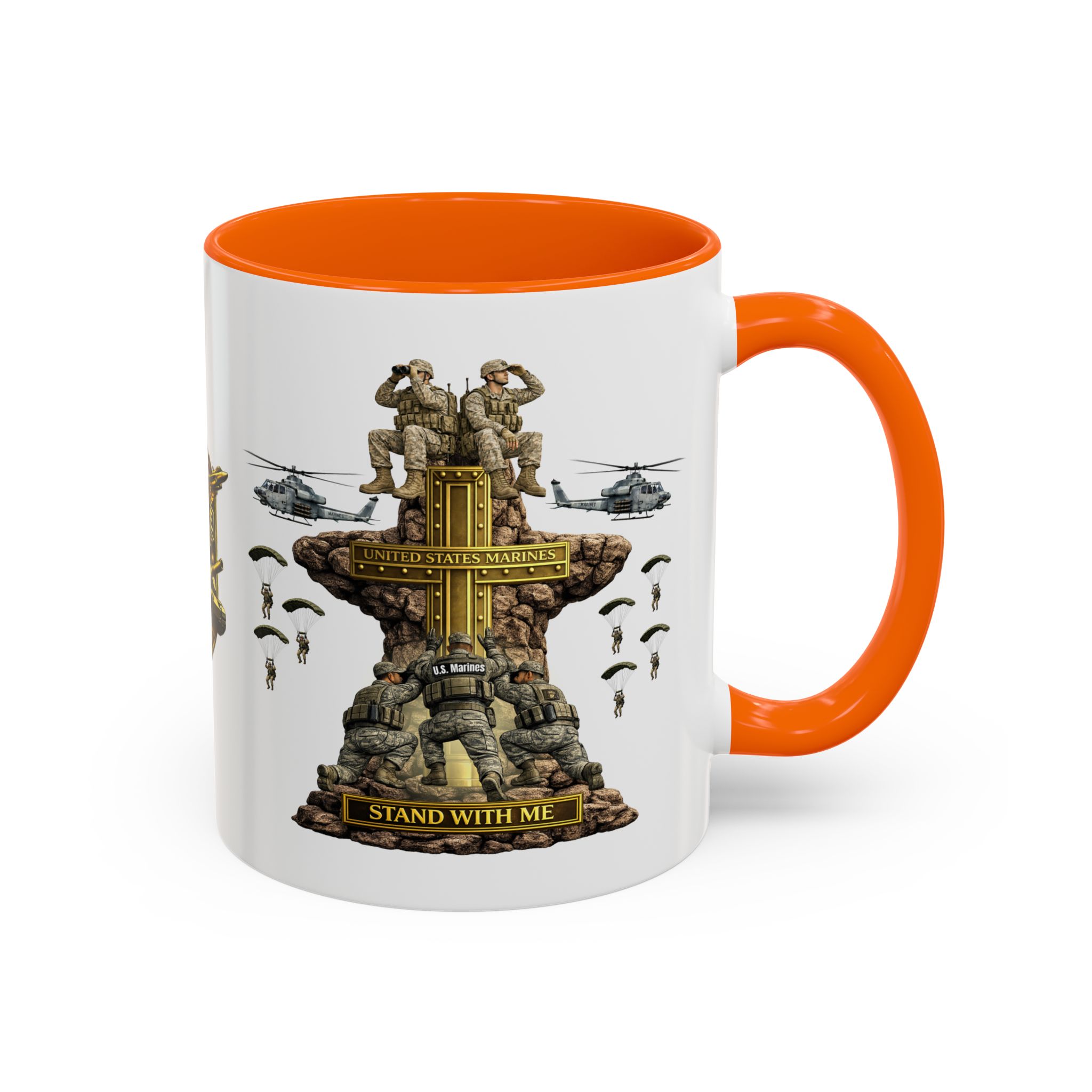 United States Marines Mug | Militar-E Force Stand With Me Military Coffee Mug - Image 37