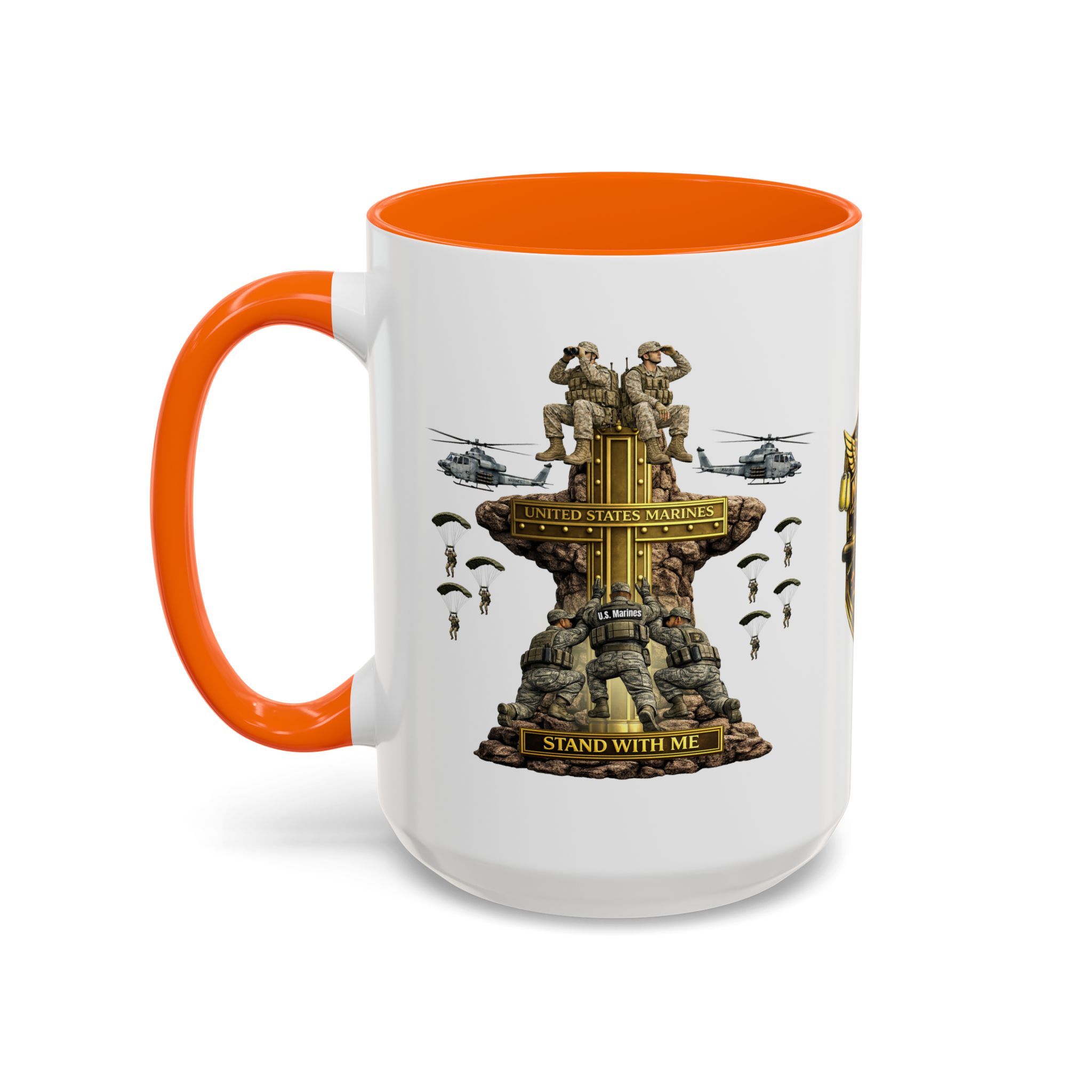 United States Marines Mug | Militar-E Force Stand With Me Military Coffee Mug - Image 43