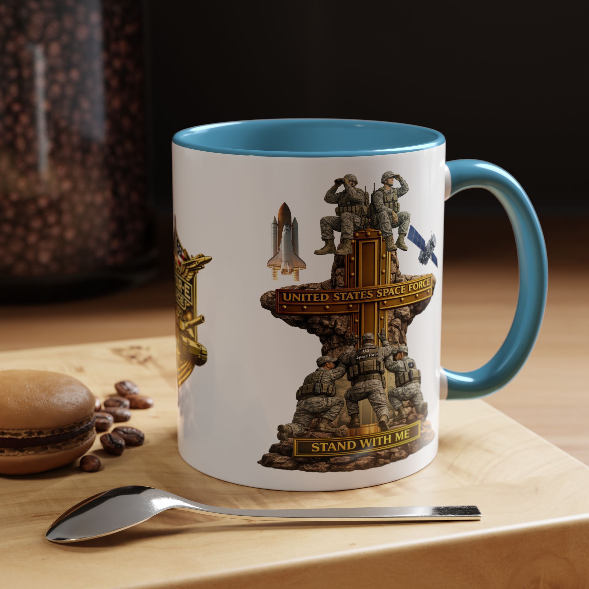United States Space Force Mug | Militar-E Force Stand With Me Military Coffee Mug - Image 60