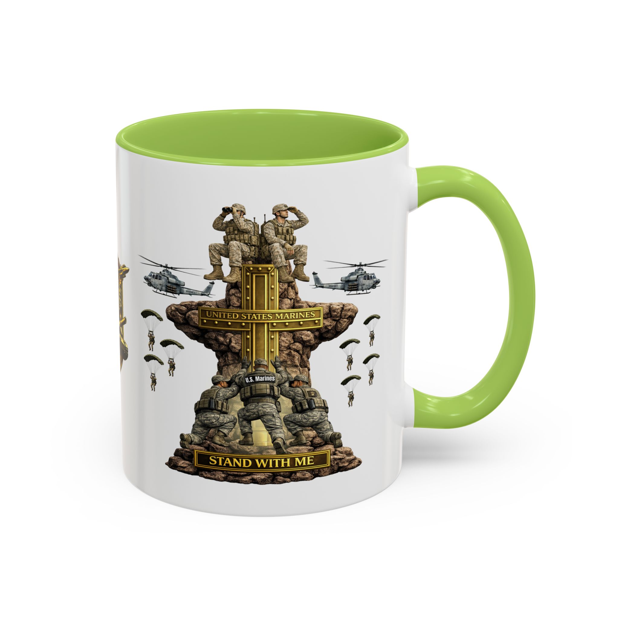 United States Marines Mug | Militar-E Force Stand With Me Military Coffee Mug - Image 52