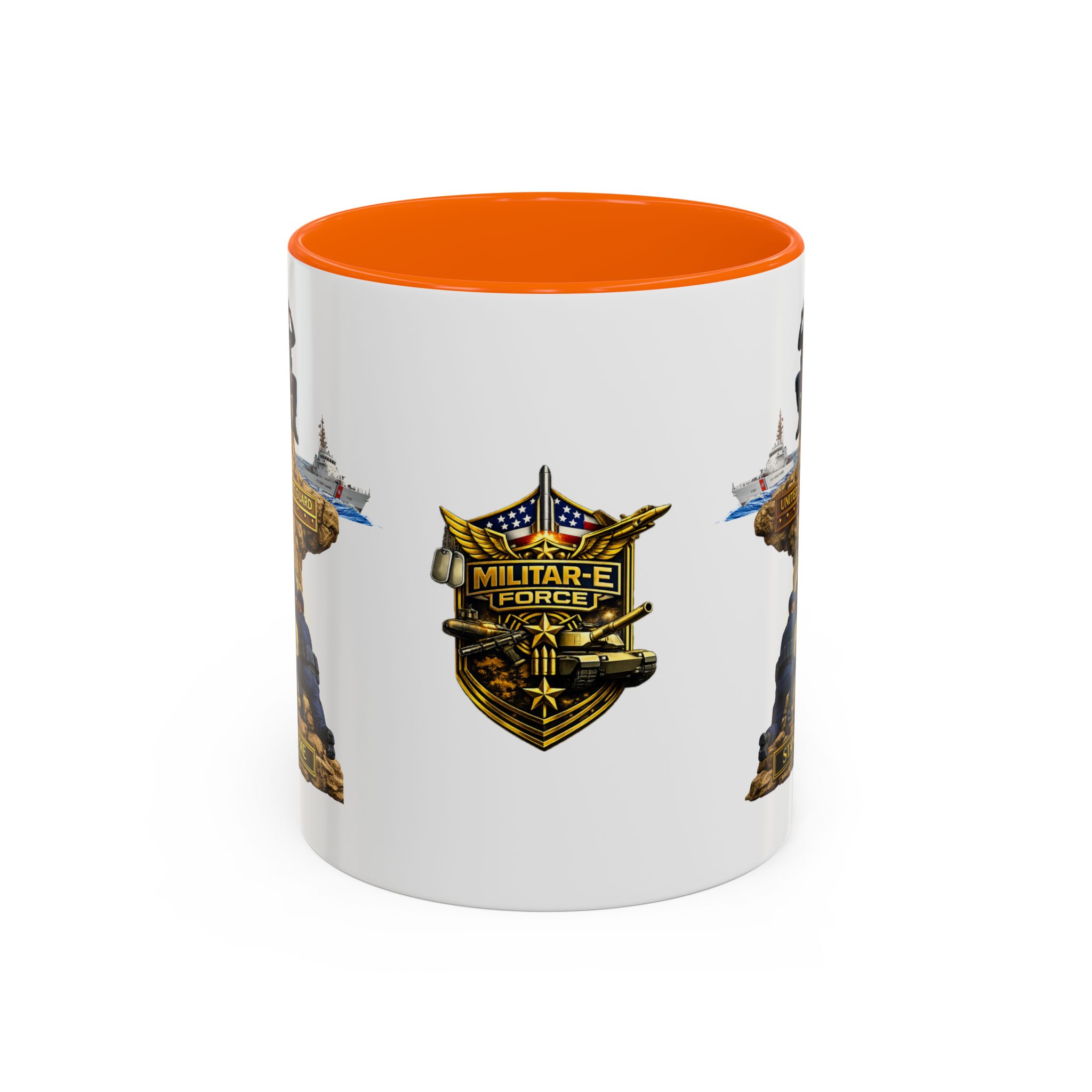 United States Coast Guard Mug | Militar-E Force Stand With Me Military Coffee Mug - Image 36