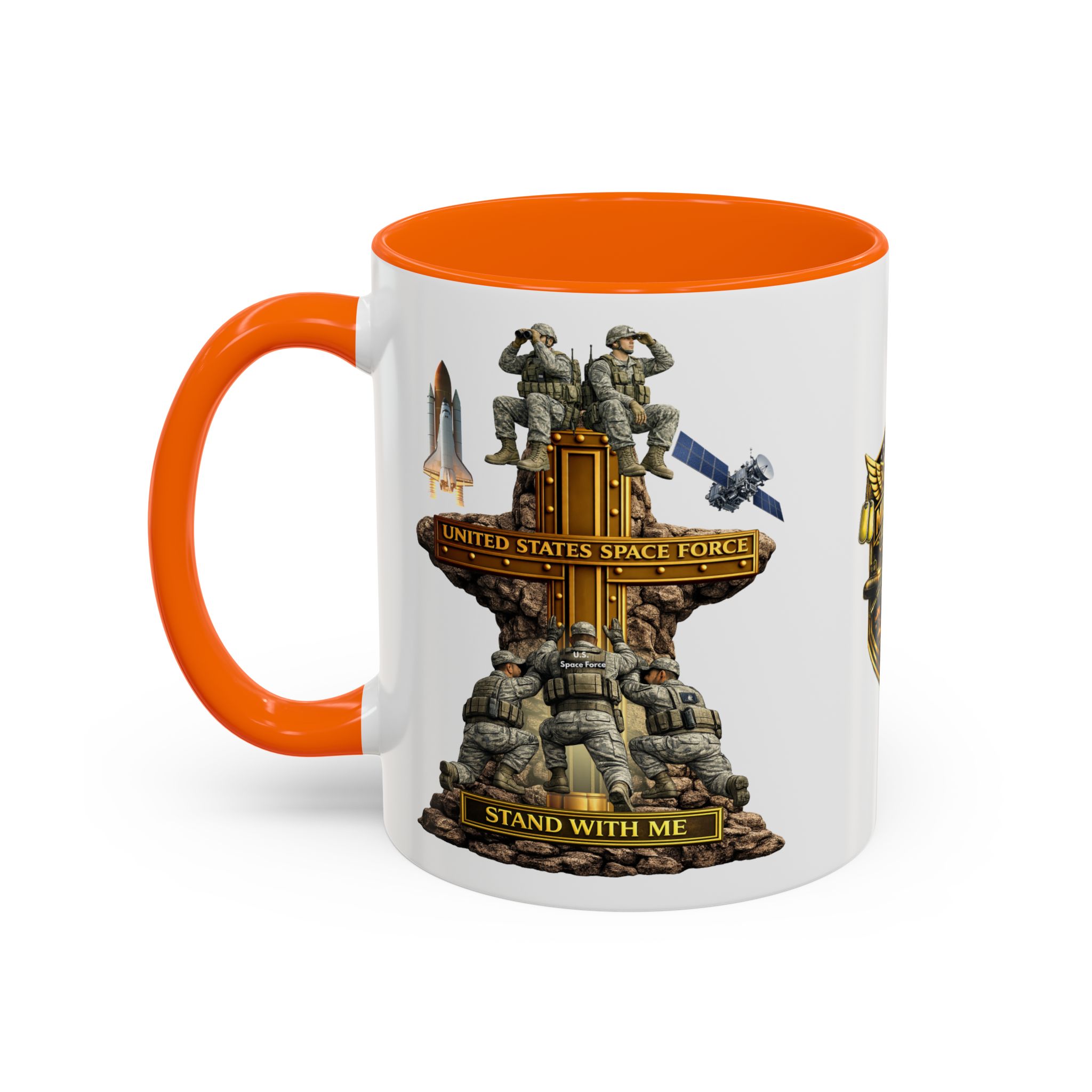 United States Space Force Mug | Militar-E Force Stand With Me Military Coffee Mug - Image 38