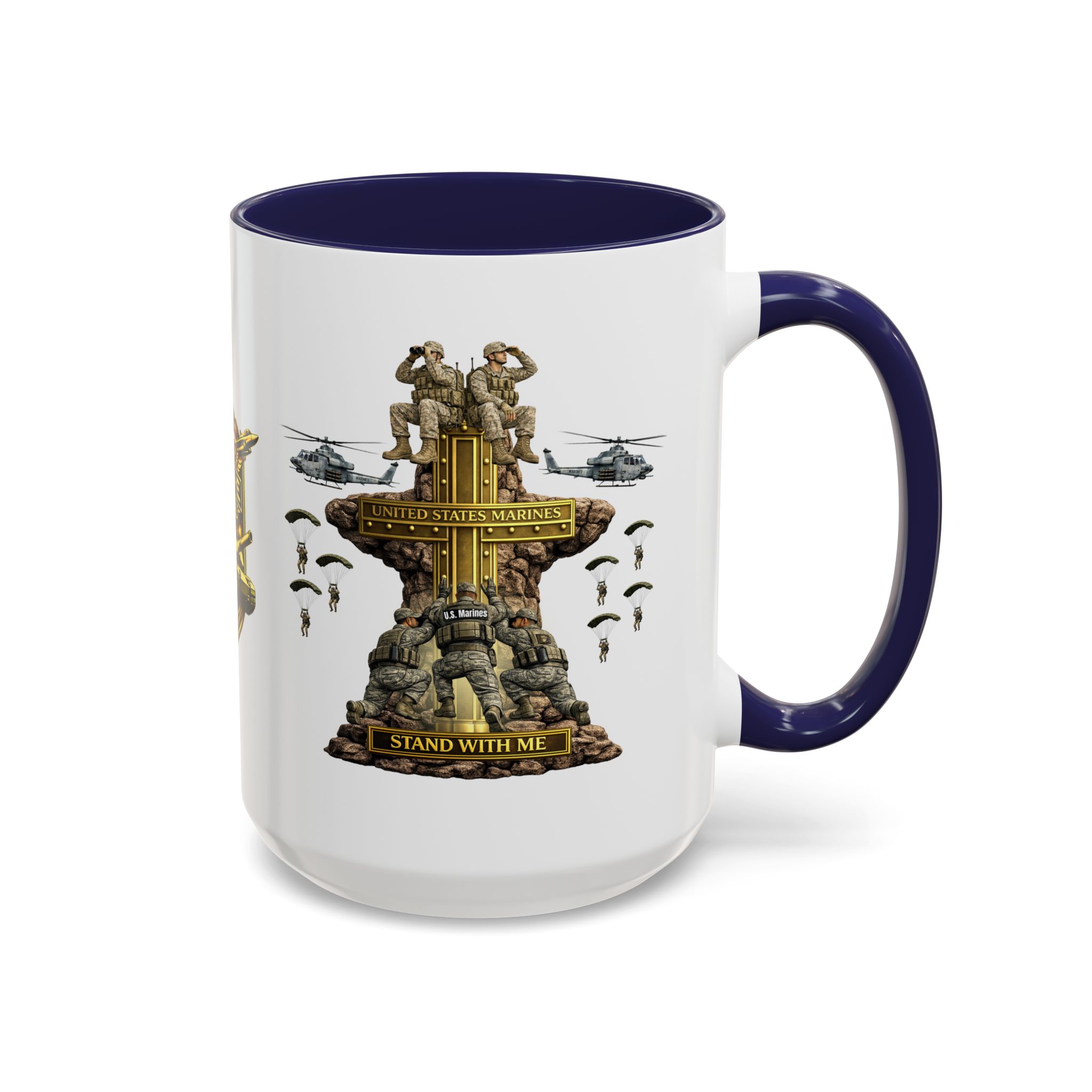 United States Marines Mug | Militar-E Force Stand With Me Military Coffee Mug - Image 22