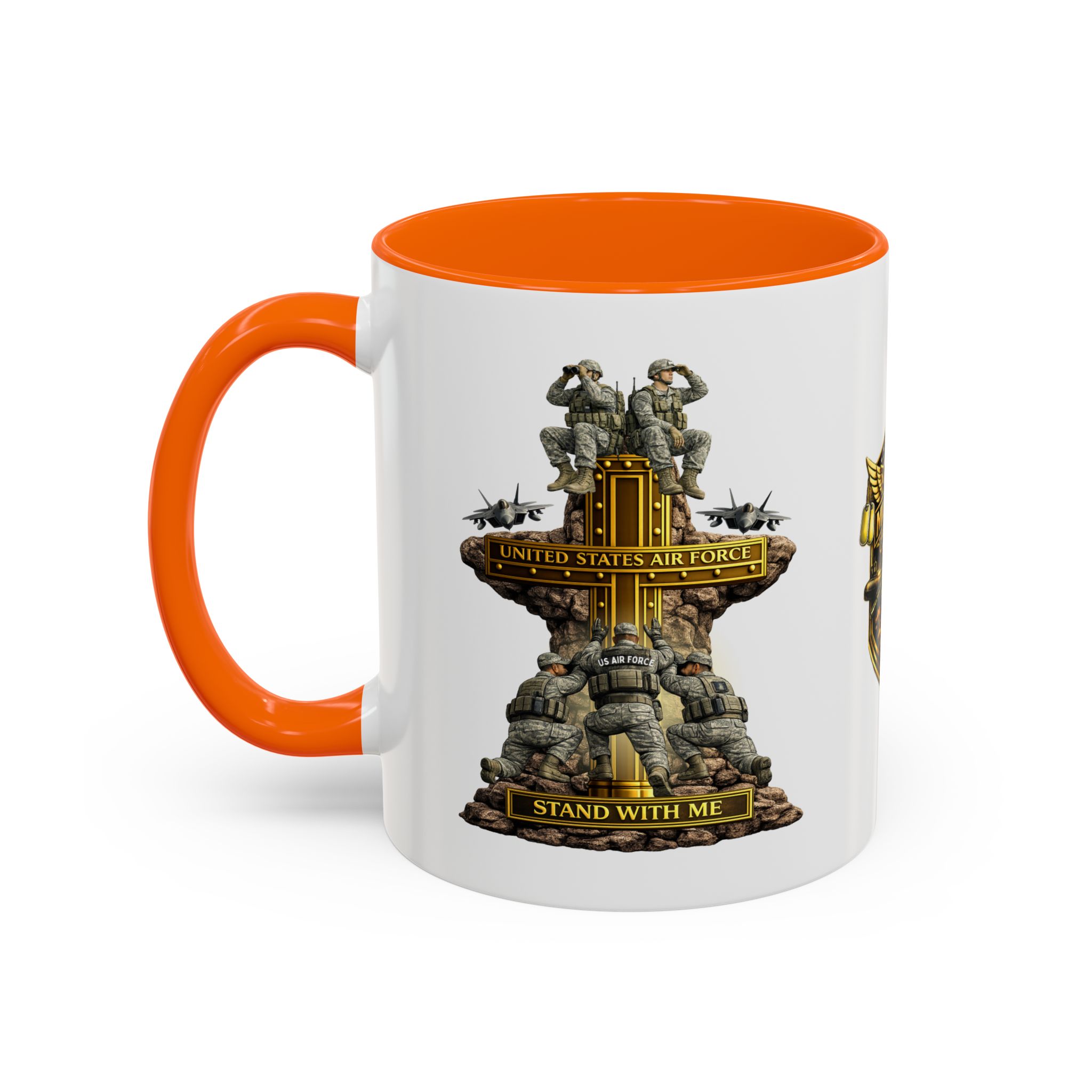 United States Air Force Mug | Militar-E Force Stand With Me Military Coffee Mug - Image 38