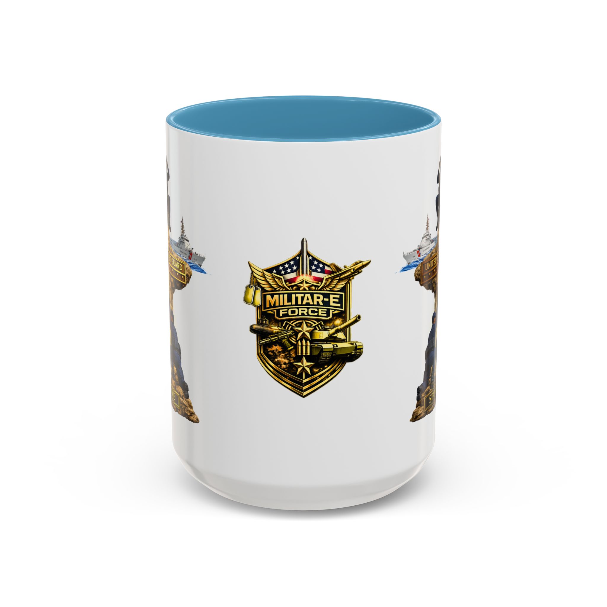 United States Coast Guard Mug | Militar-E Force Stand With Me Military Coffee Mug - Image 56