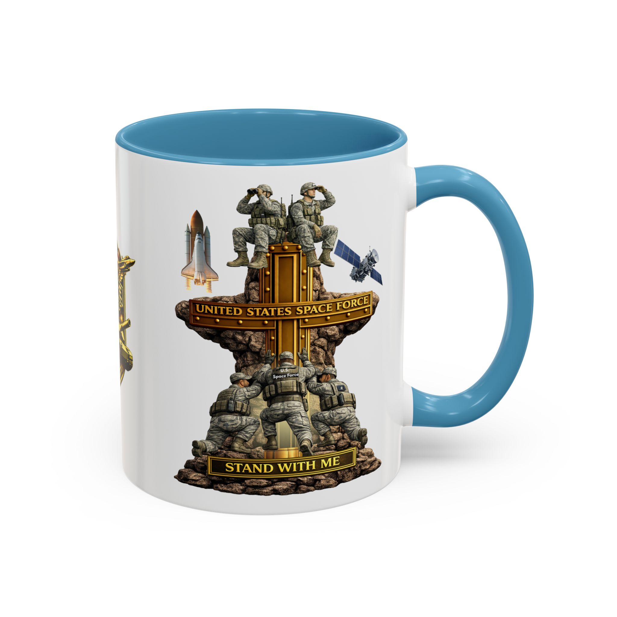 United States Space Force Mug | Militar-E Force Stand With Me Military Coffee Mug - Image 57