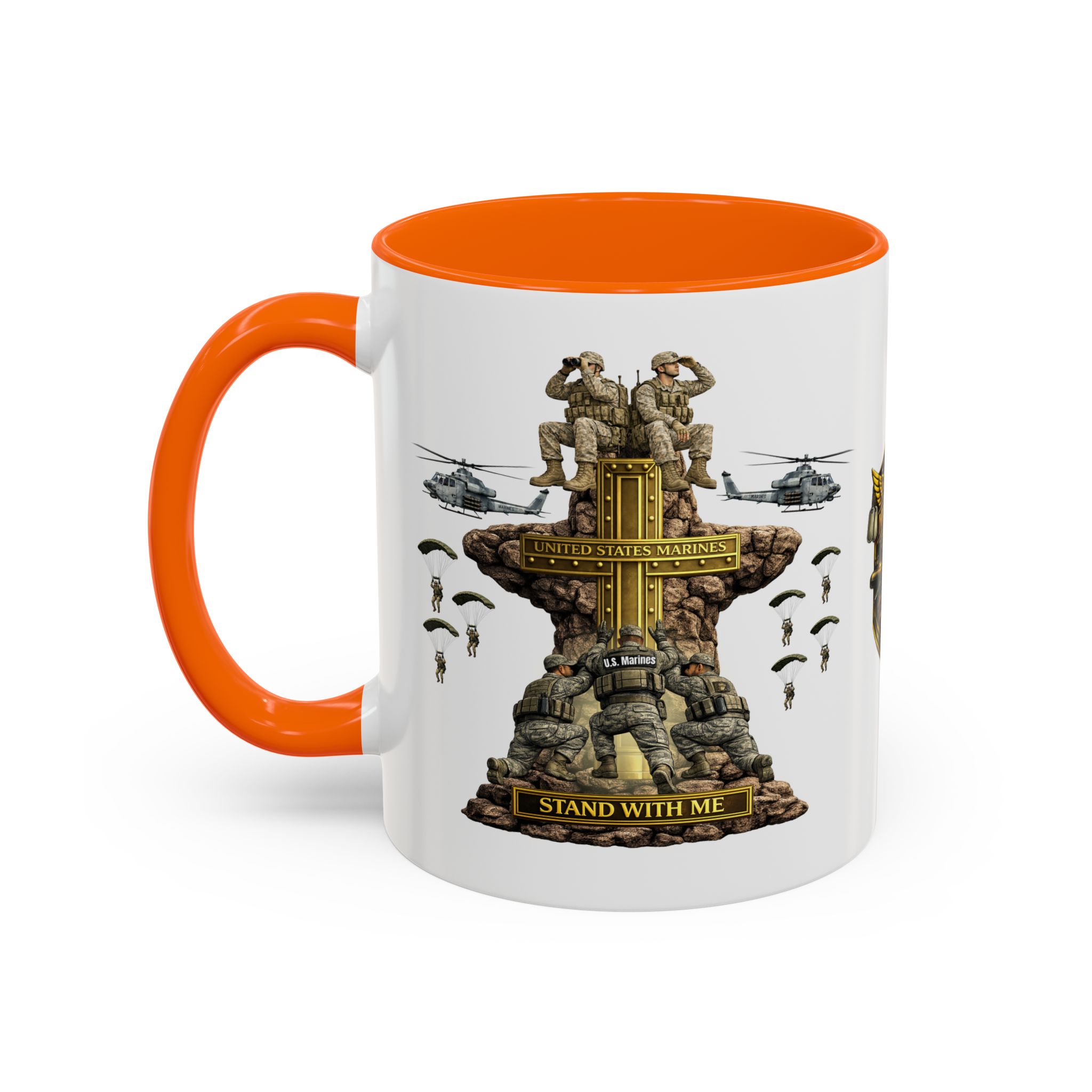 United States Marines Mug | Militar-E Force Stand With Me Military Coffee Mug - Image 38