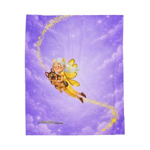 Tooth Fairy Velveteen Plush Blanket | Fair-E Blanket