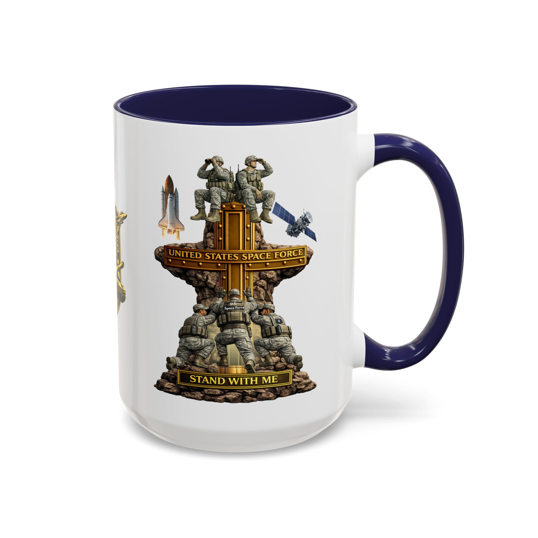 United States Space Force Mug | Militar-E Force Stand With Me Military Coffee Mug - Image 22