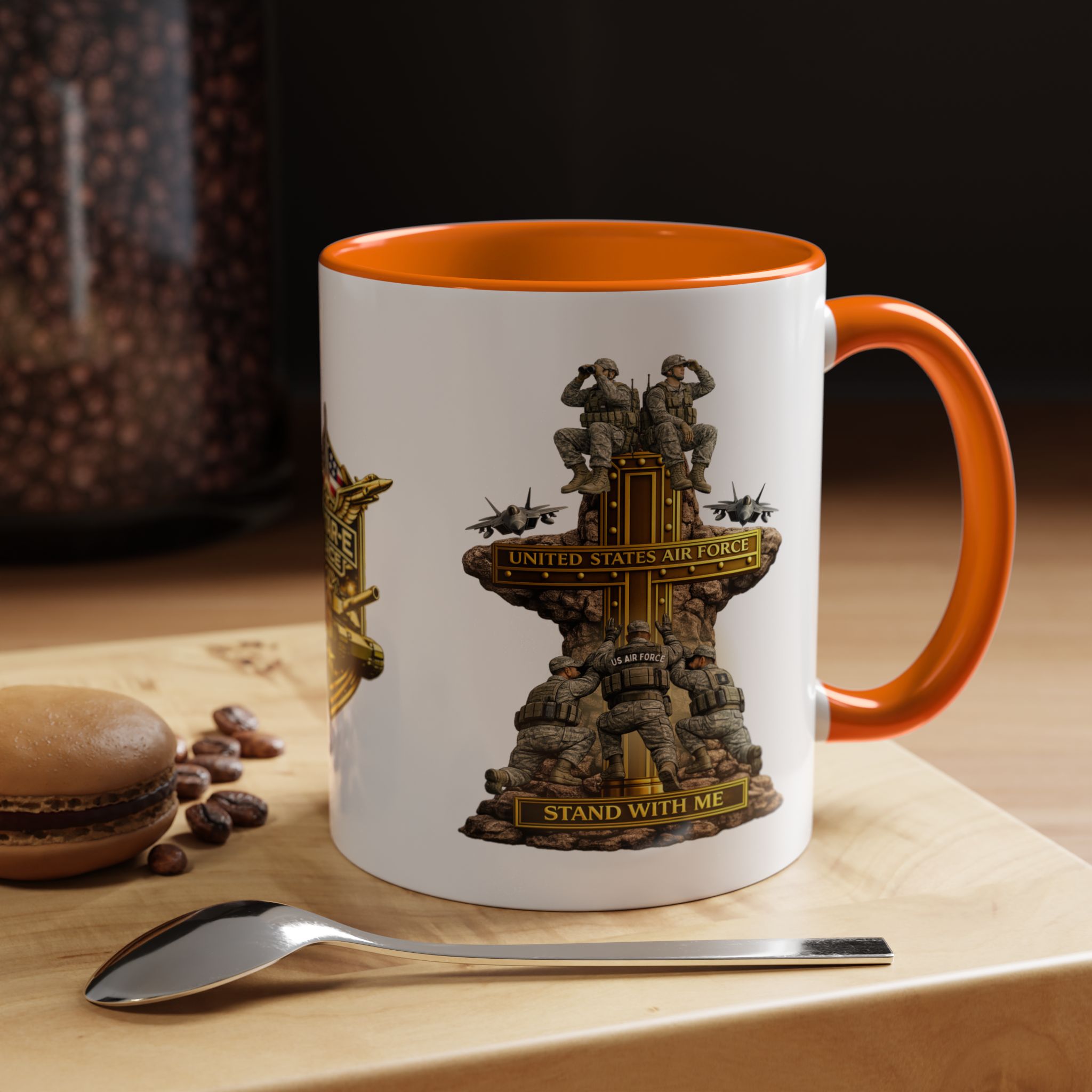 United States Air Force Mug | Militar-E Force Stand With Me Military Coffee Mug - Image 40