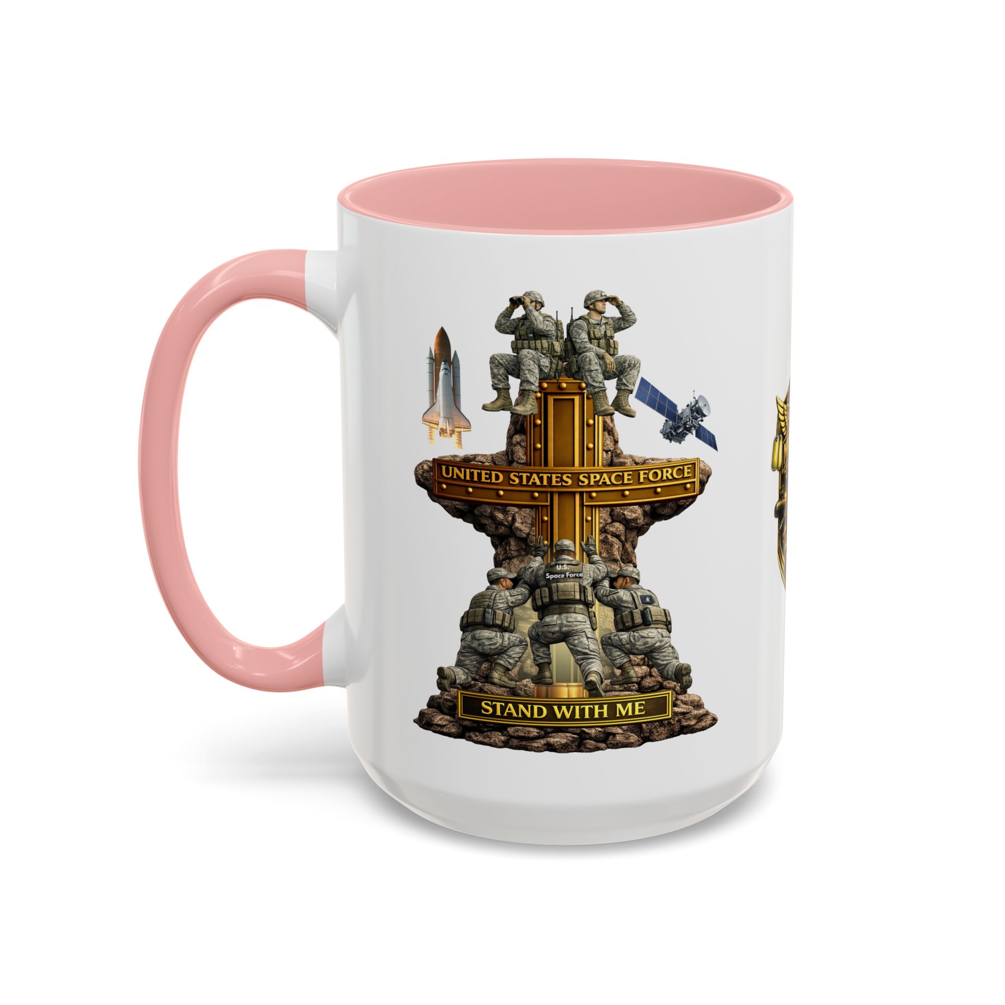 United States Space Force Mug | Militar-E Force Stand With Me Military Coffee Mug - Image 28