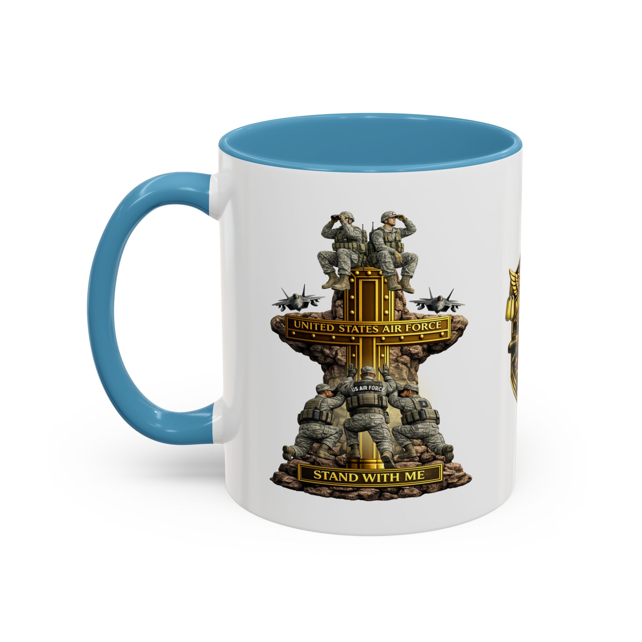 United States Air Force Mug | Militar-E Force Stand With Me Military Coffee Mug - Image 58
