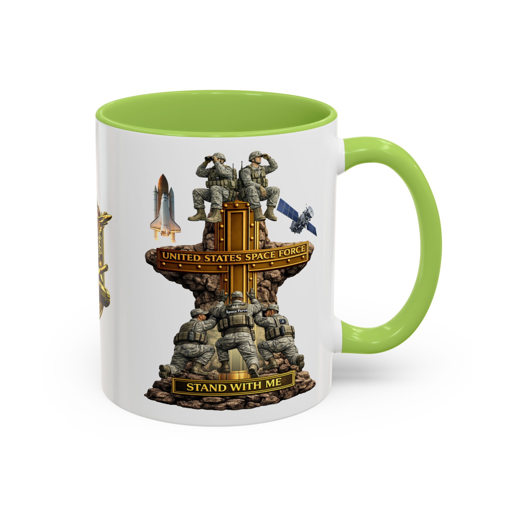 United States Space Force Mug | Militar-E Force Stand With Me Military Coffee Mug - Image 52