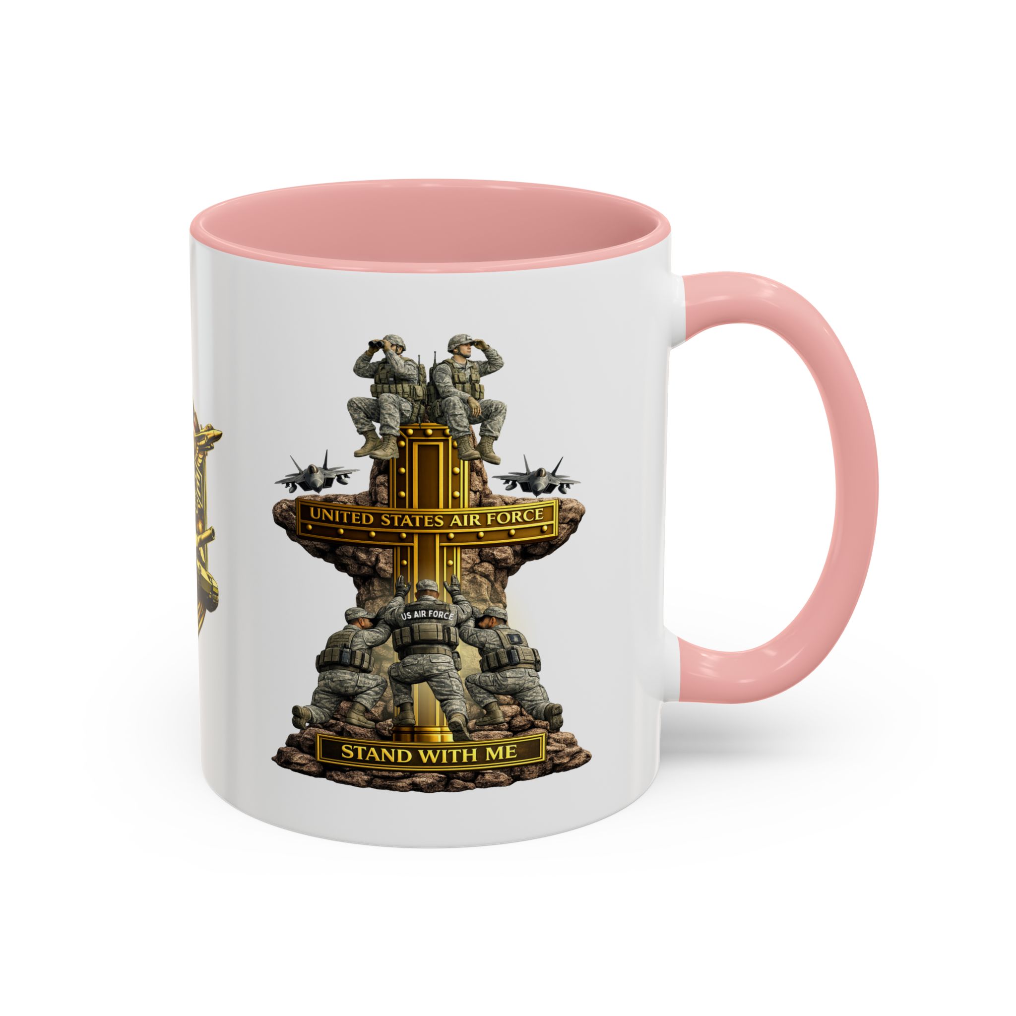 United States Air Force Mug | Militar-E Force Stand With Me Military Coffee Mug - Image 12