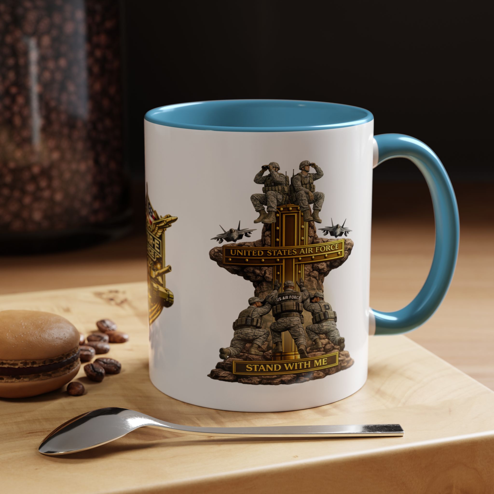 United States Air Force Mug | Militar-E Force Stand With Me Military Coffee Mug - Image 60