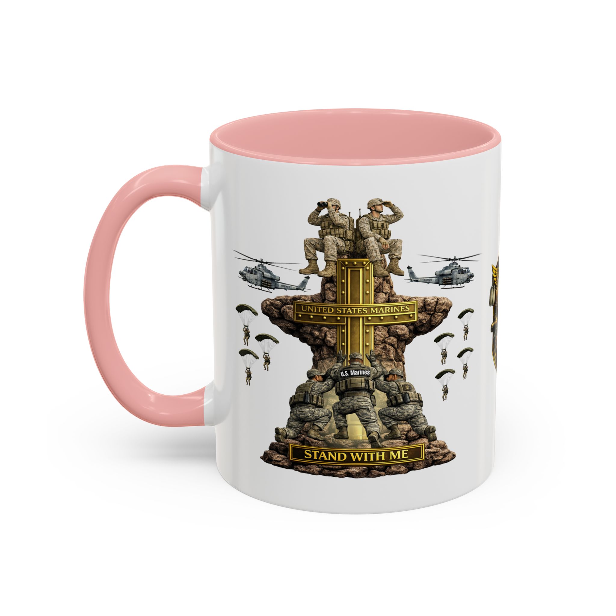 United States Marines Mug | Militar-E Force Stand With Me Military Coffee Mug - Image 13