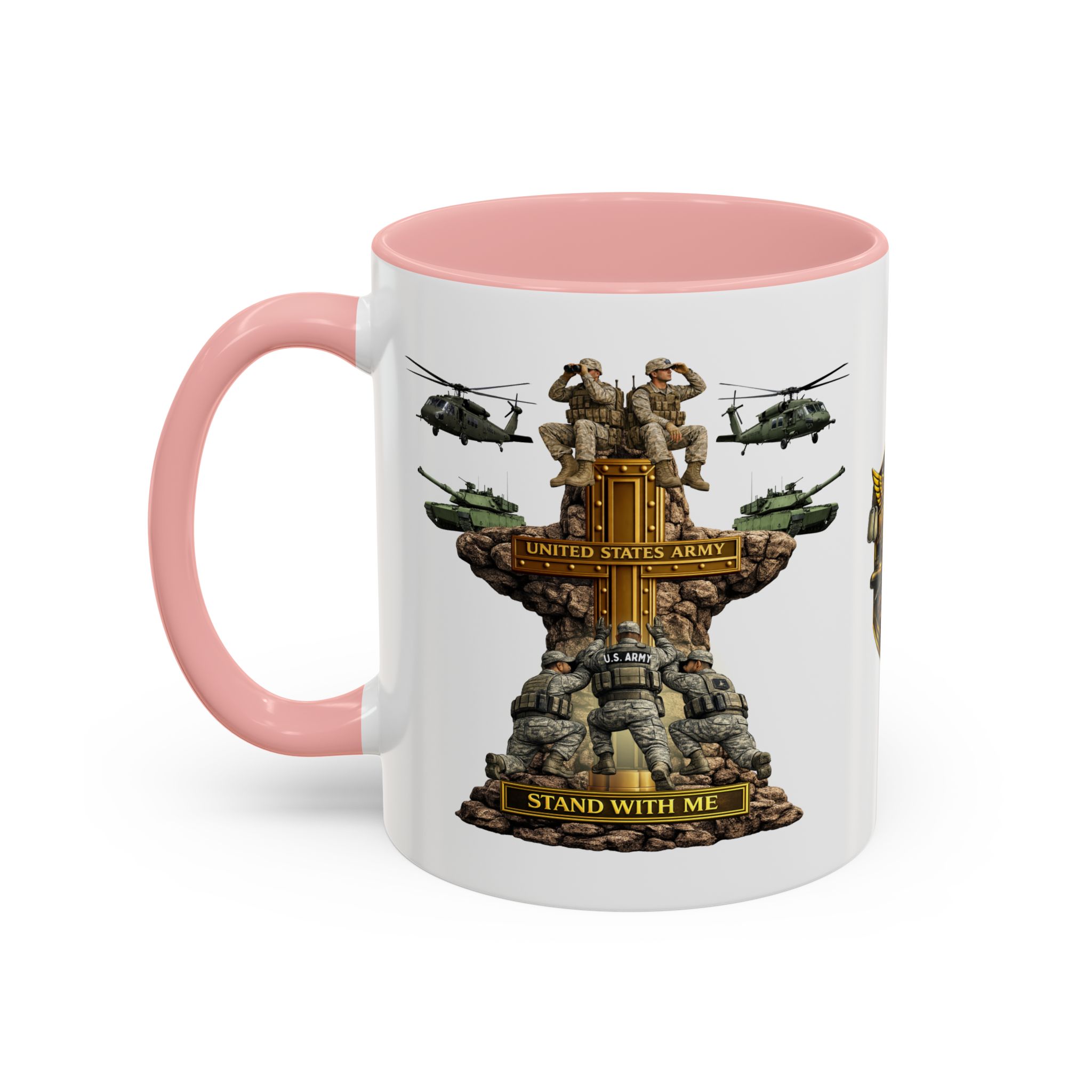 United States Army Mug | Militar-E Force Stand With Me Military Coffee Mug - Image 11