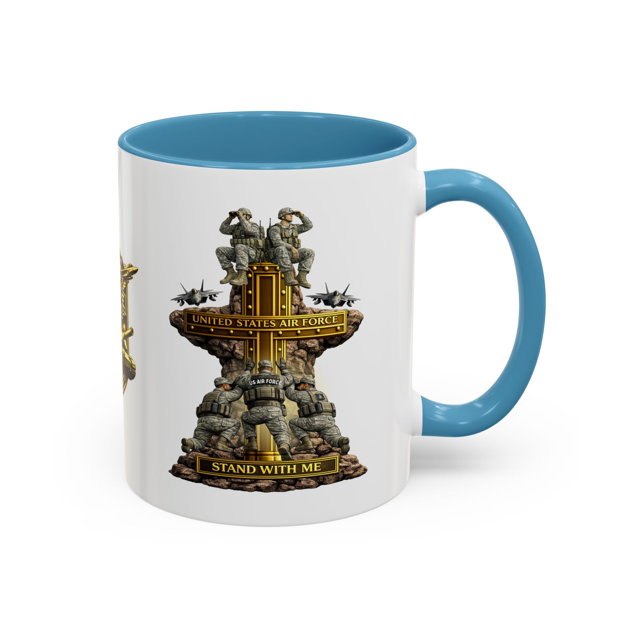 United States Air Force Mug | Militar-E Force Stand With Me Military Coffee Mug - Image 57