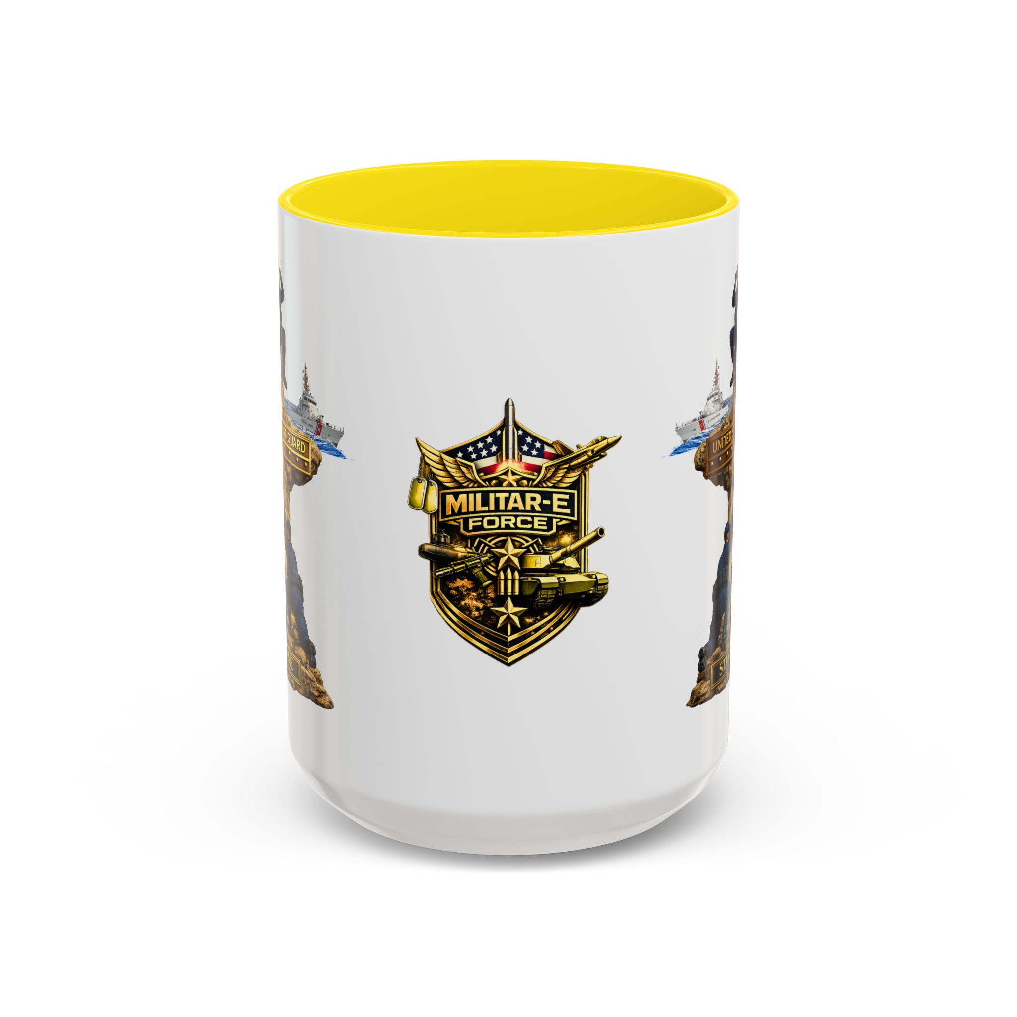 United States Coast Guard Mug | Militar-E Force Stand With Me Military Coffee Mug - Image 71