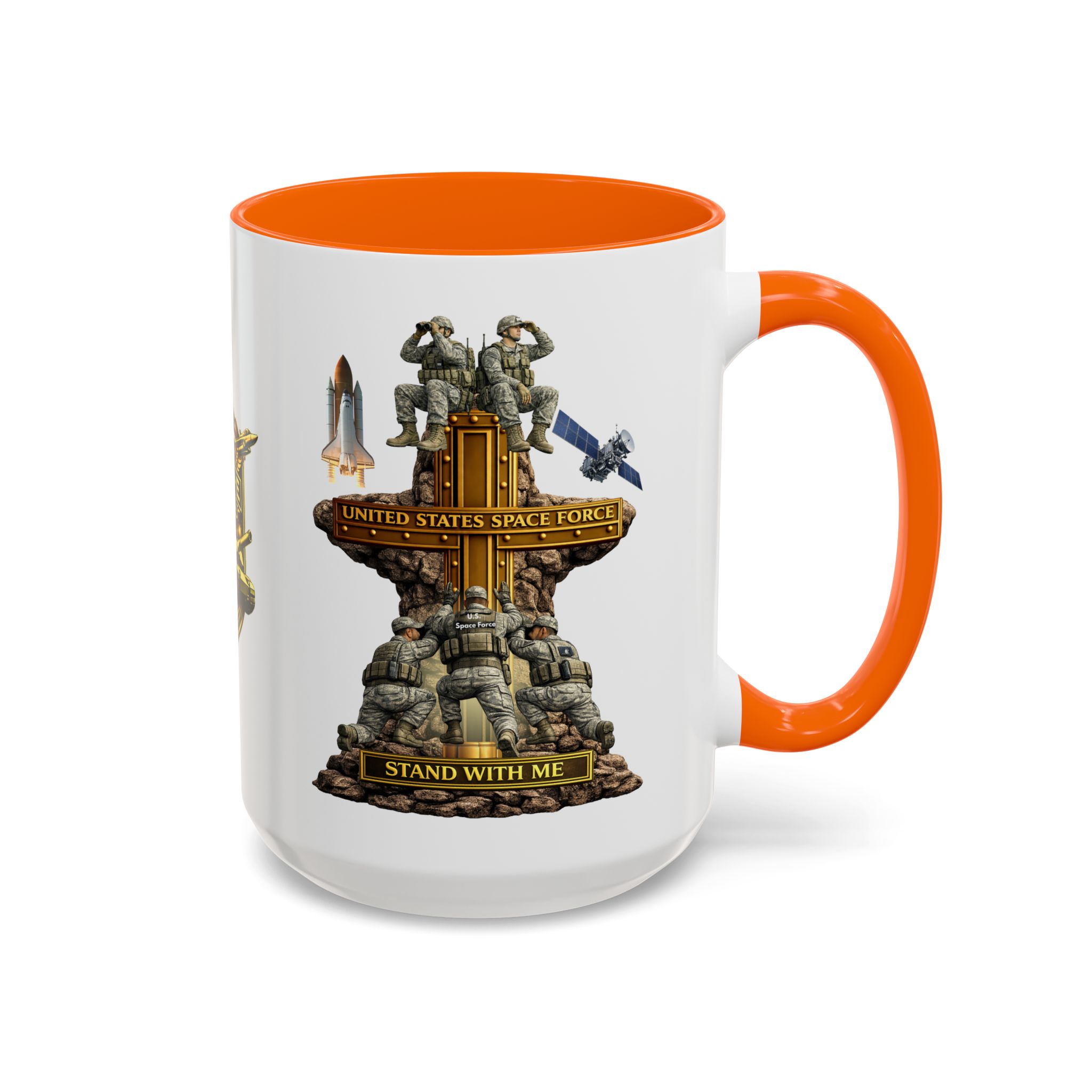United States Space Force Mug | Militar-E Force Stand With Me Military Coffee Mug - Image 42