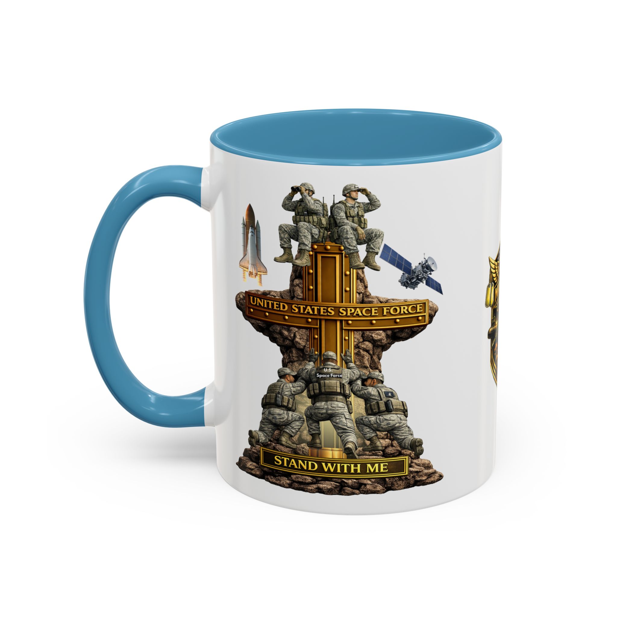 United States Space Force Mug | Militar-E Force Stand With Me Military Coffee Mug - Image 58