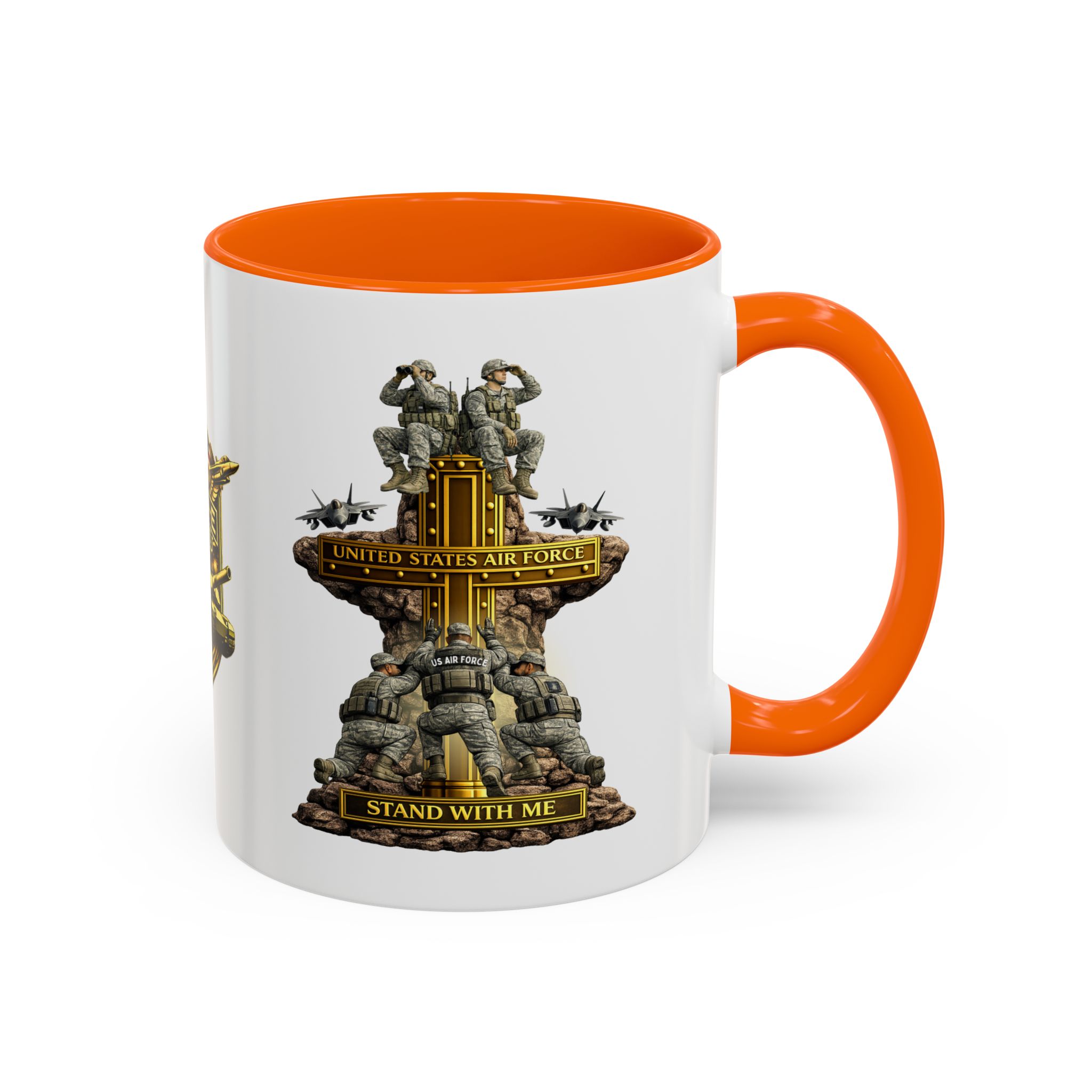 United States Air Force Mug | Militar-E Force Stand With Me Military Coffee Mug - Image 37