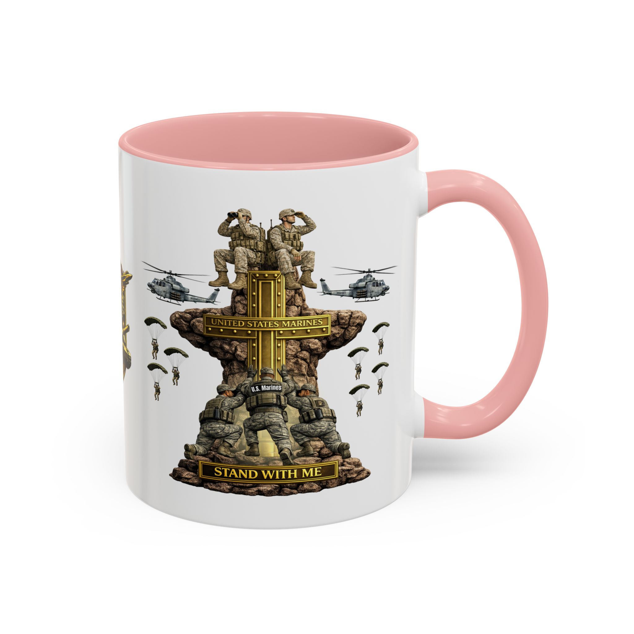 United States Marines Mug | Militar-E Force Stand With Me Military Coffee Mug - Image 12