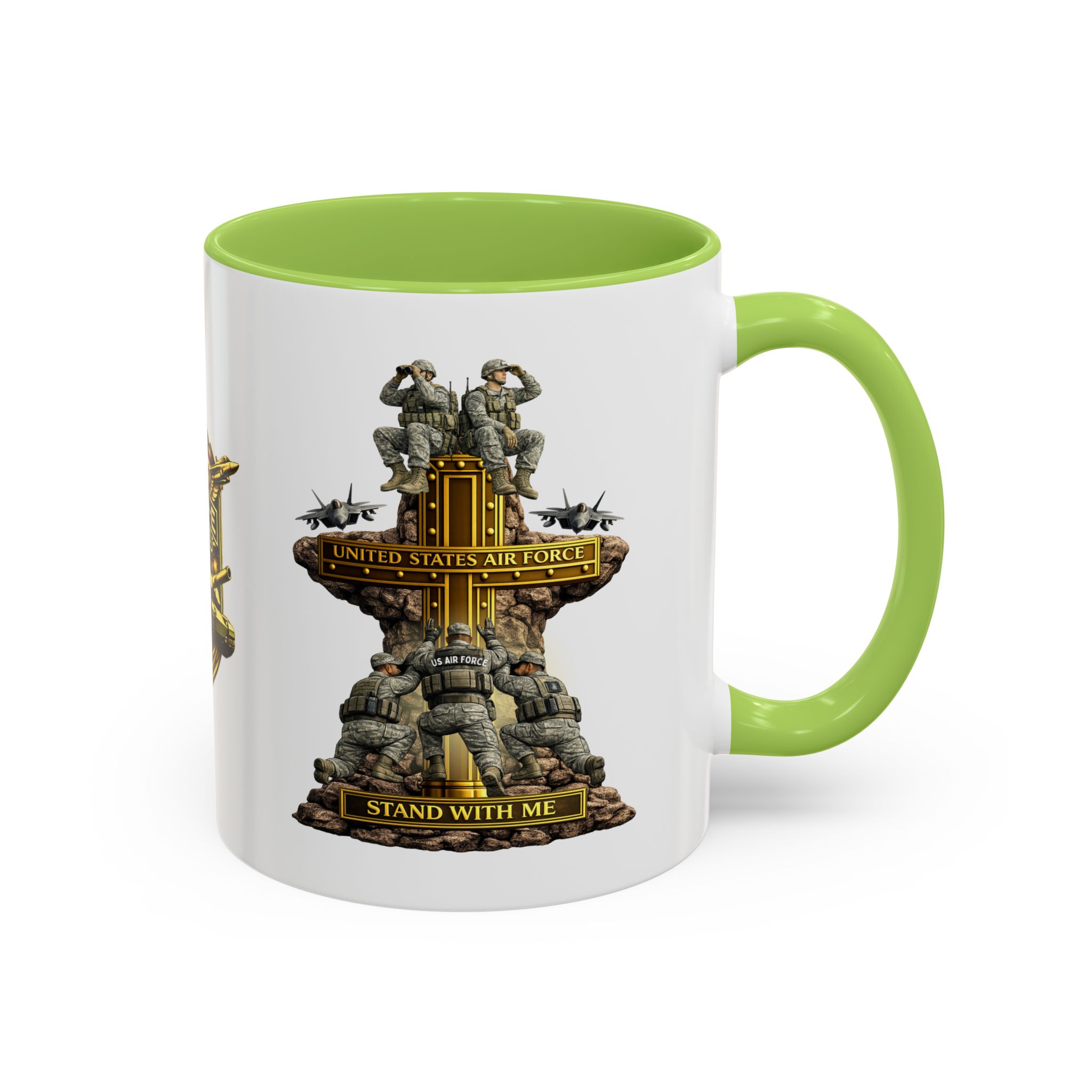 United States Air Force Mug | Militar-E Force Stand With Me Military Coffee Mug - Image 47