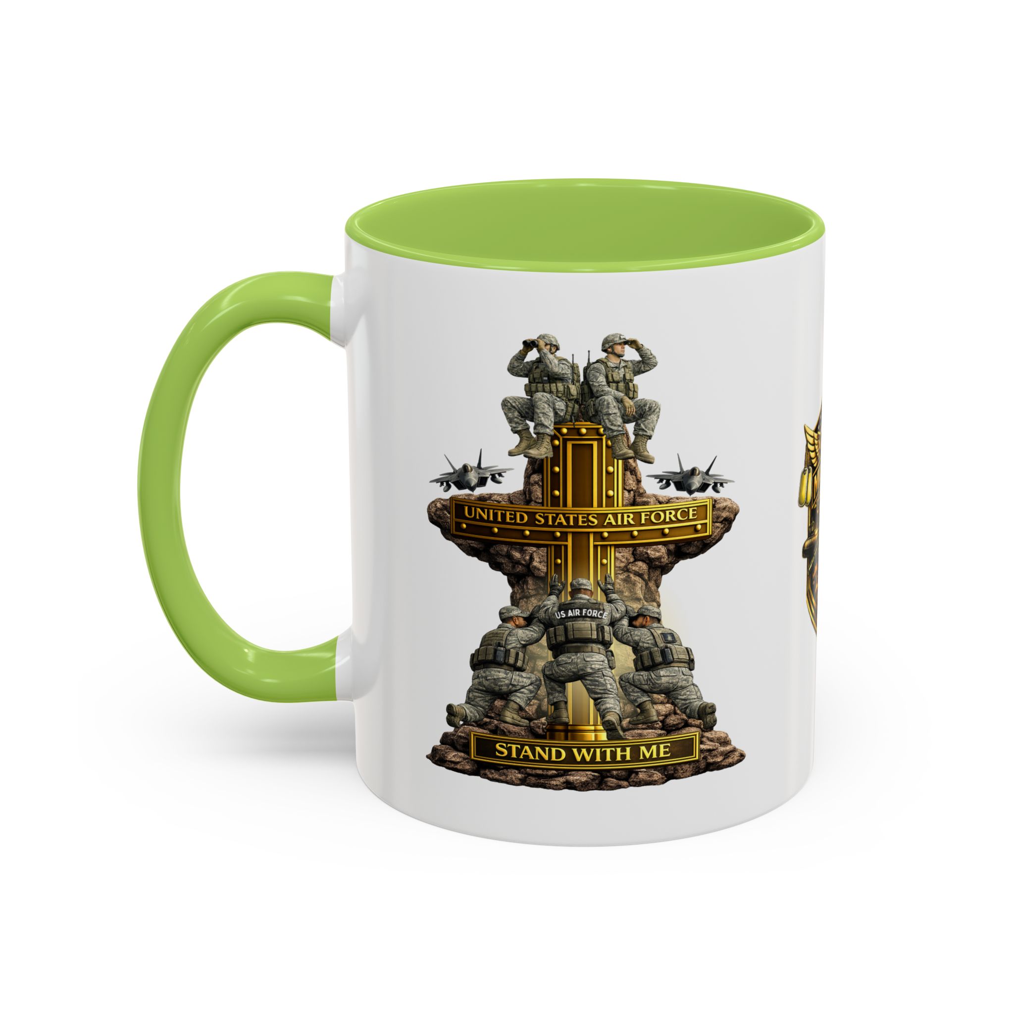 United States Air Force Mug | Militar-E Force Stand With Me Military Coffee Mug - Image 48