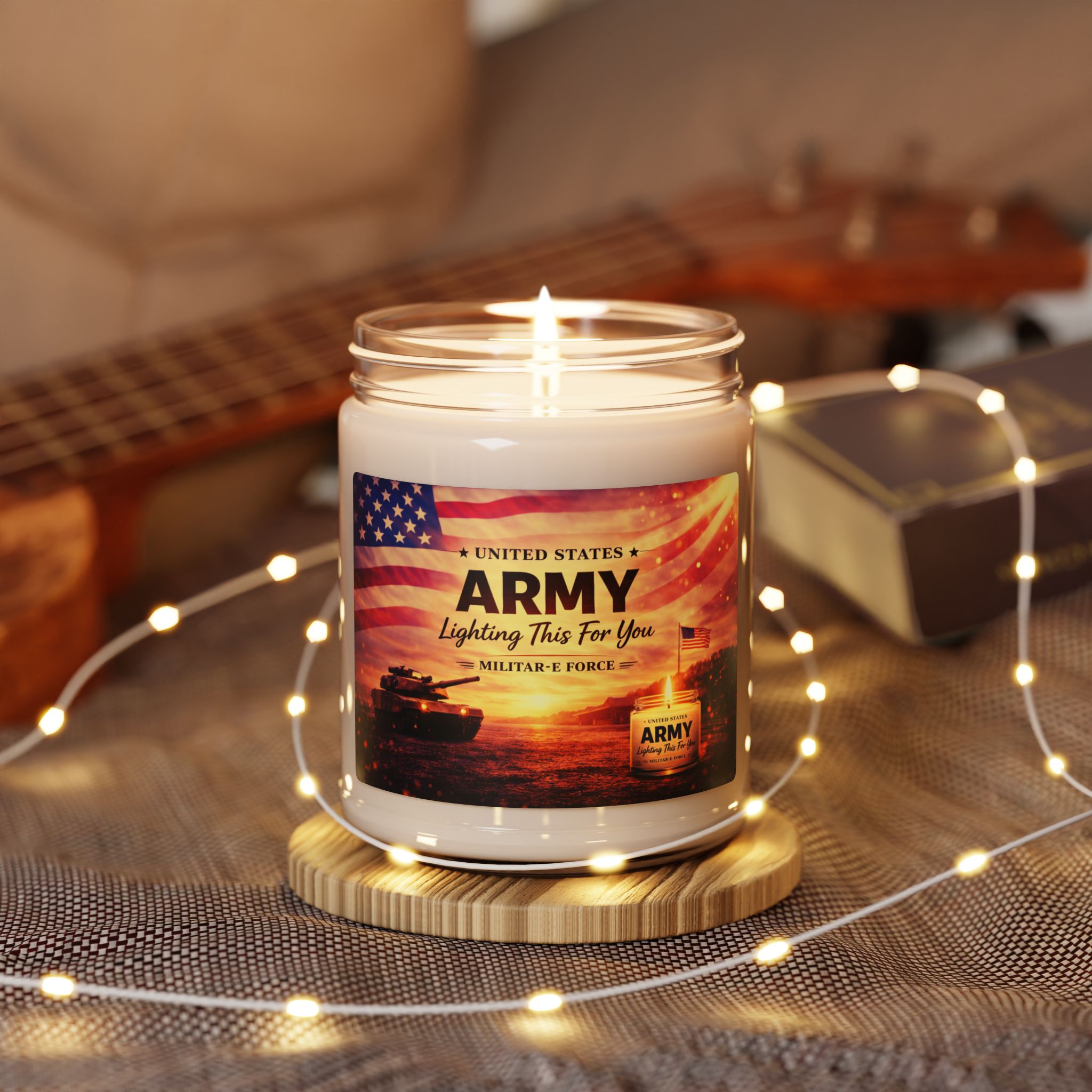 United States Army Soy Candle | Militar-E Force Military Candle - Image 8