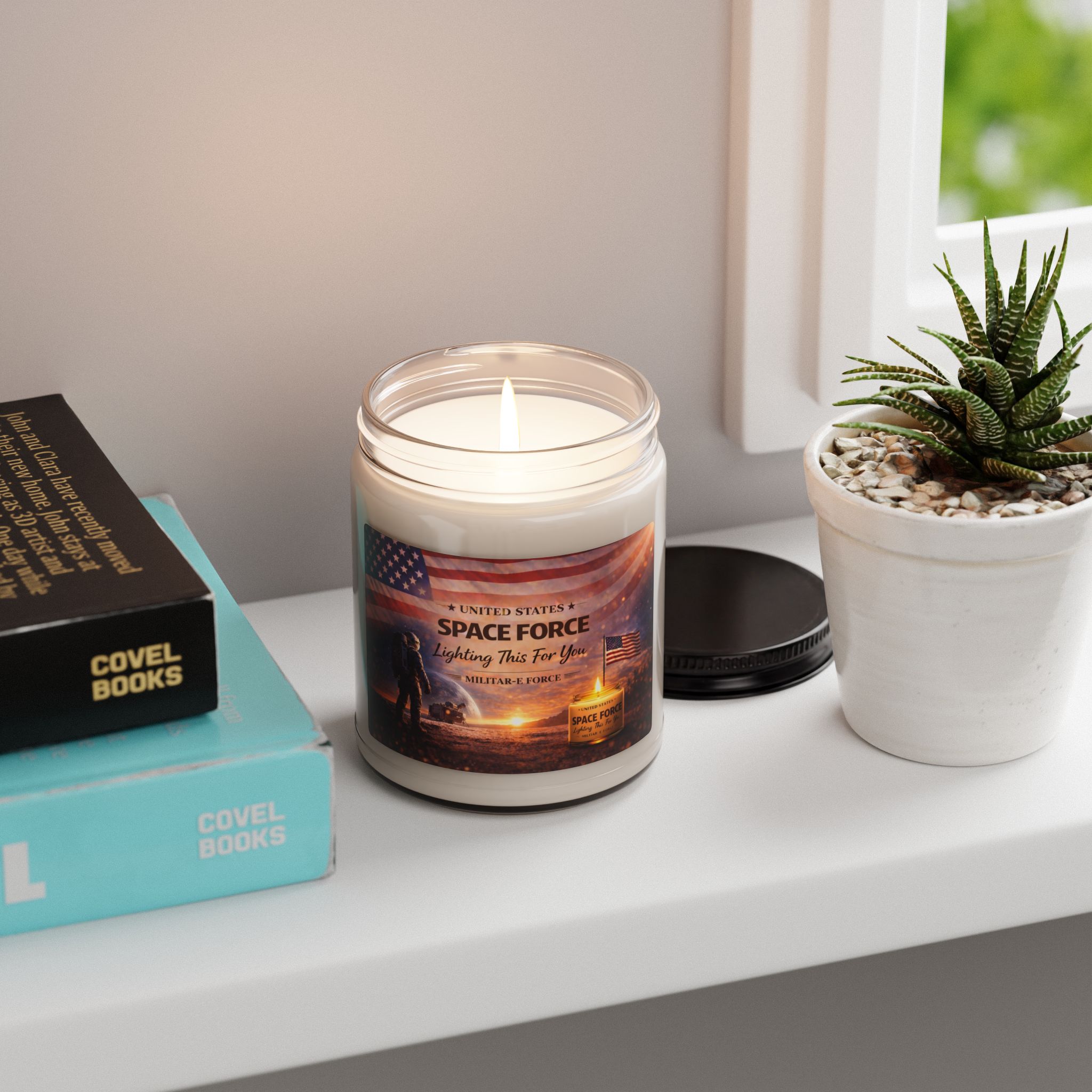 United States Space Force Soy Candle | Militar-E Force Military Candle - Image 19