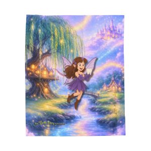 Tooth Fairy Velveteen Plush Blanket | Fair-E Blanket