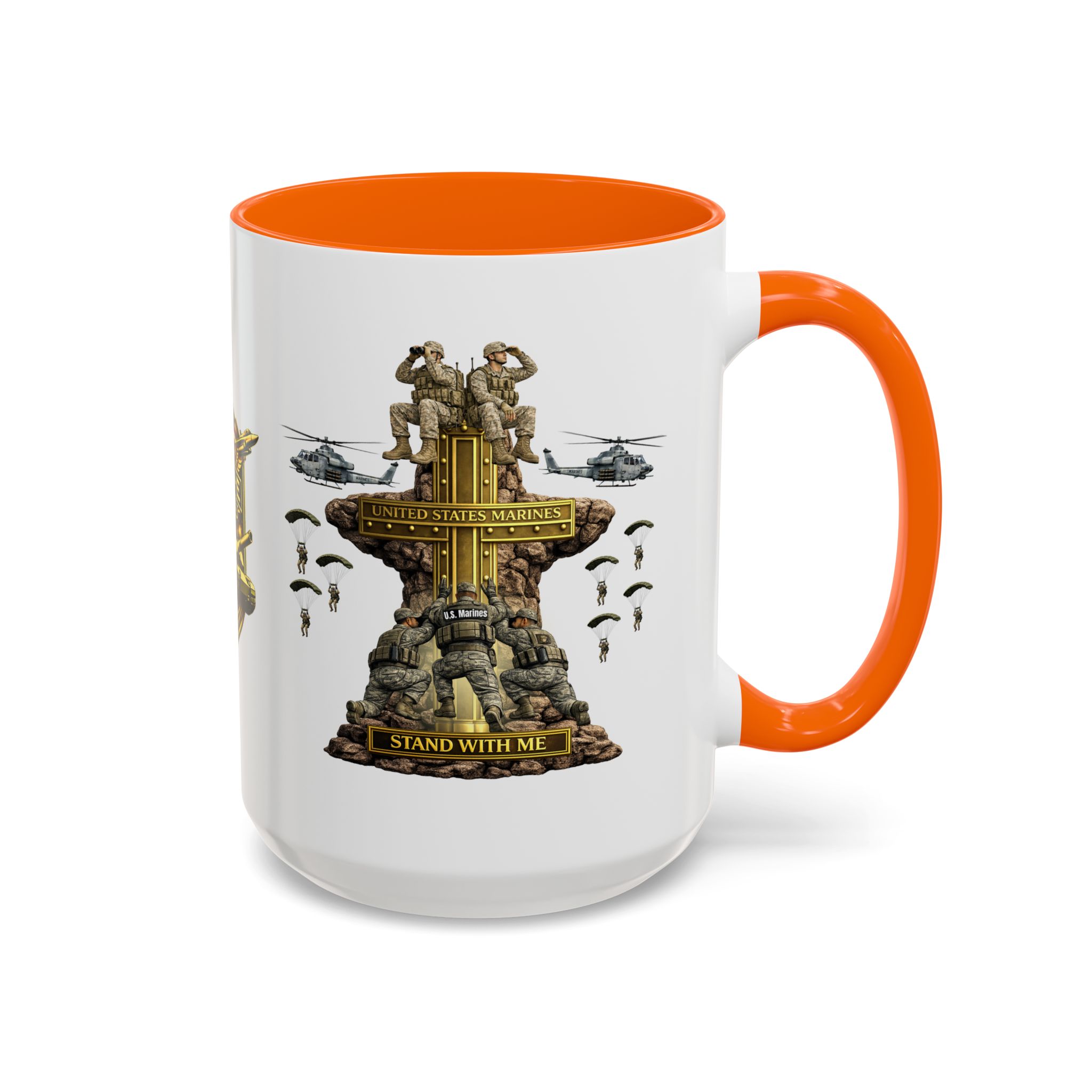 United States Marines Mug | Militar-E Force Stand With Me Military Coffee Mug - Image 42